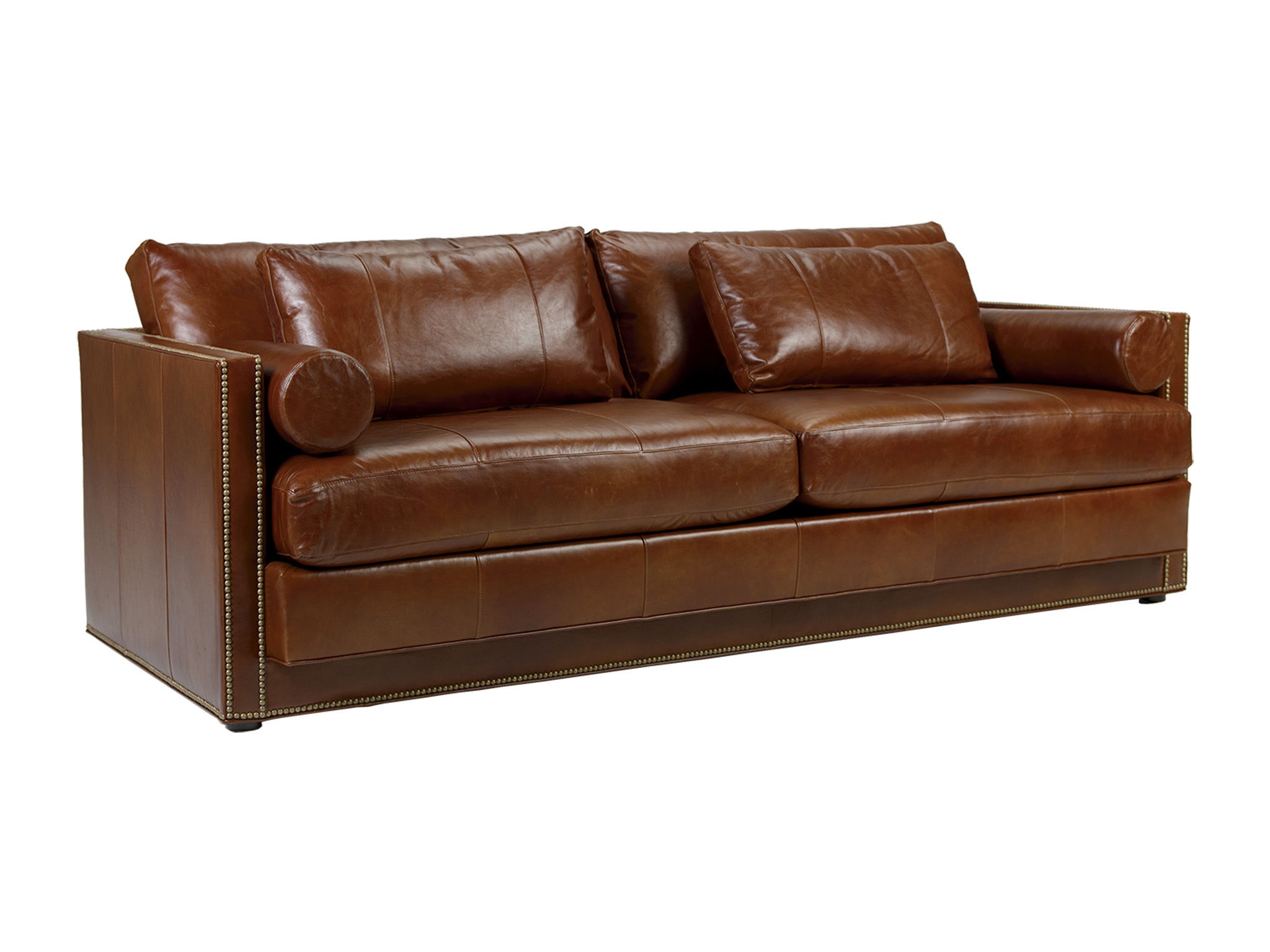Ethan Allen Abington Leather Sofa 727713