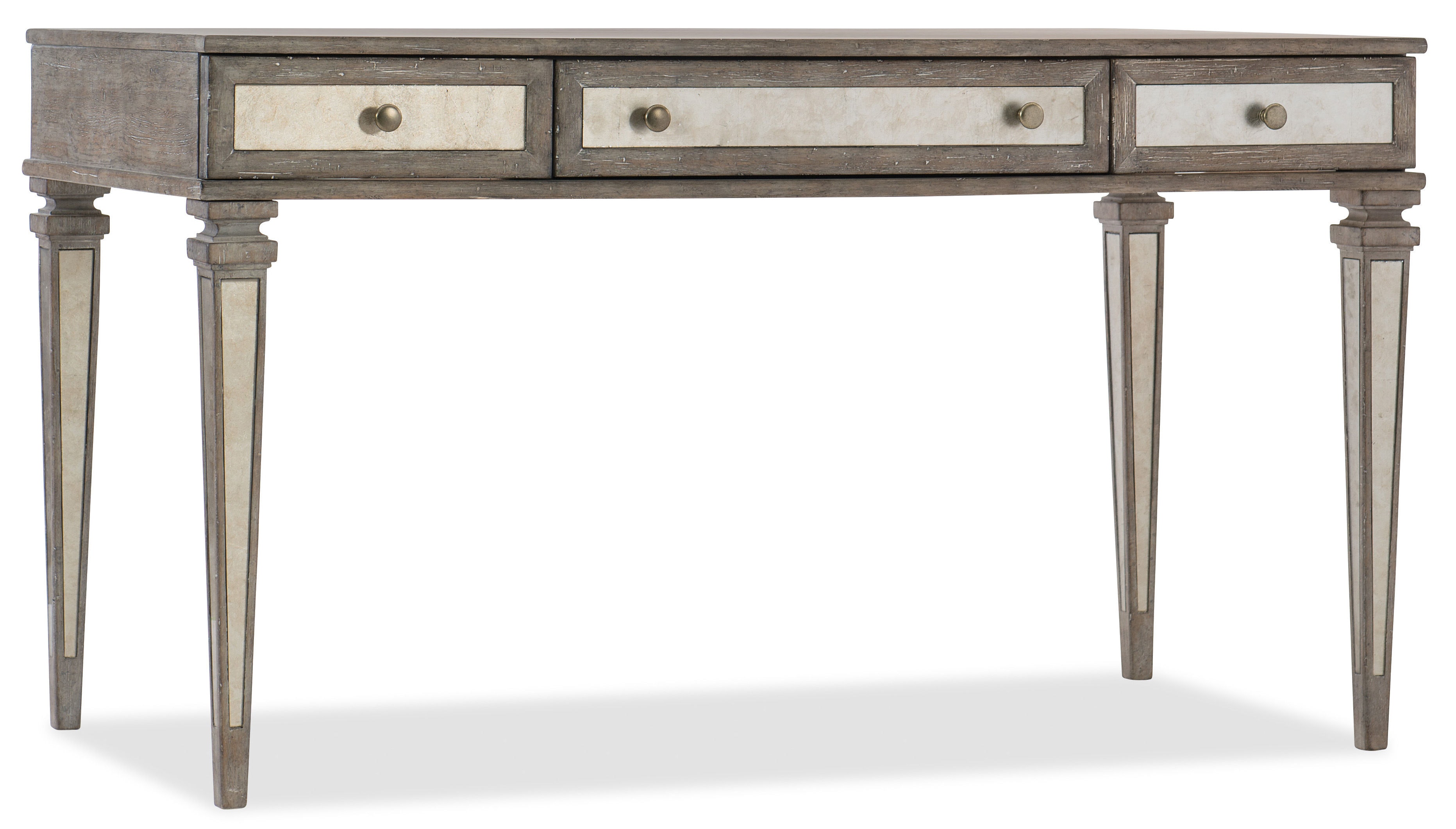 Hooker Furniture Rustic Glam Leg Desk 1641-10458-LTWD