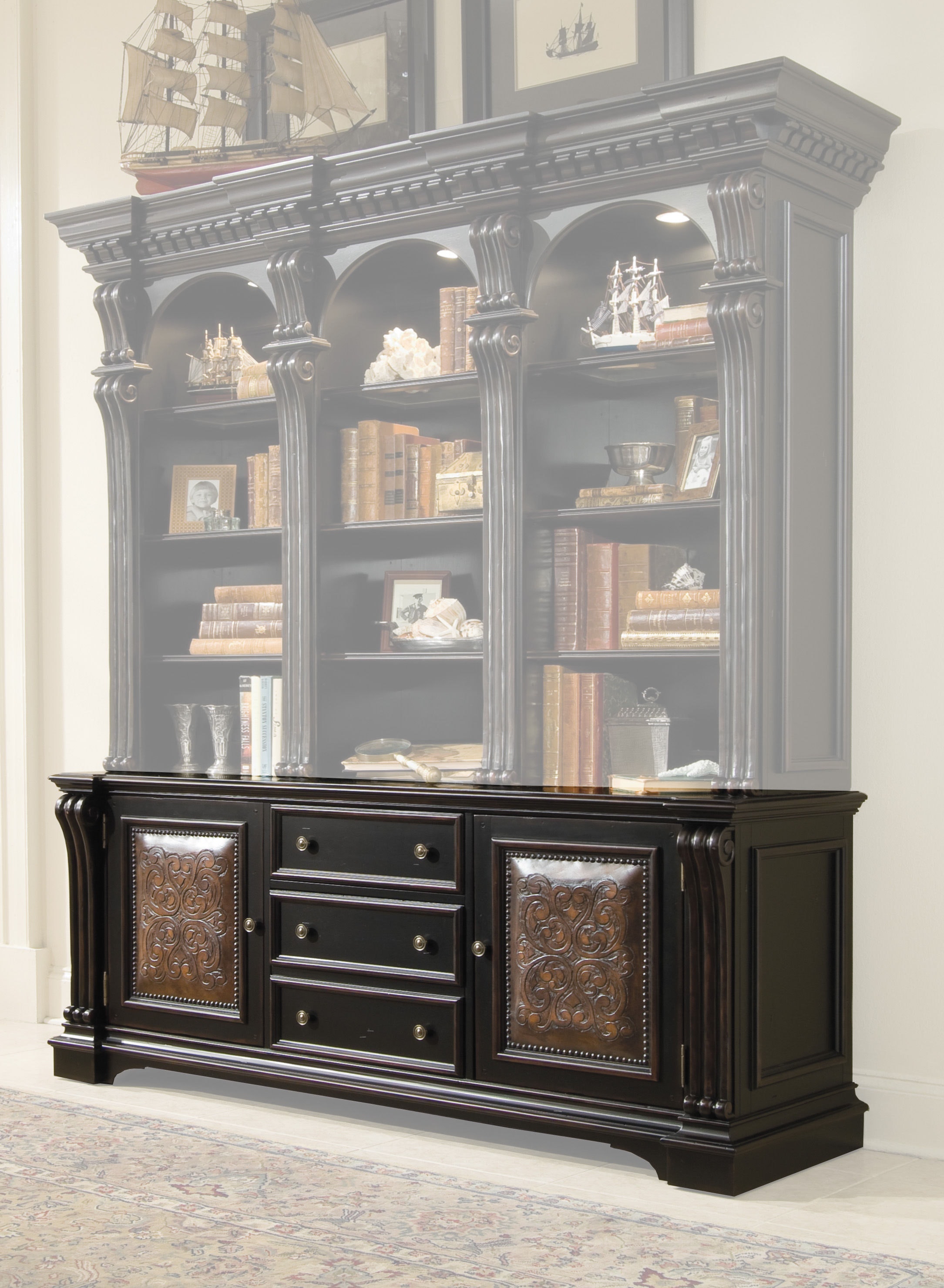 Hooker Furniture Telluride Bookcase Base 370-10-265