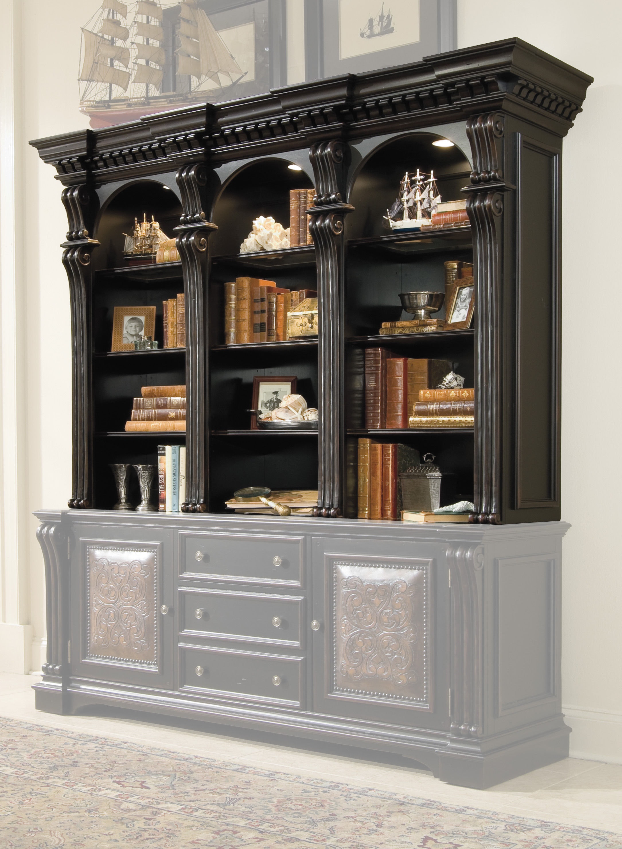 Hooker Furniture Telluride Bookcase Hutch 370-10-267