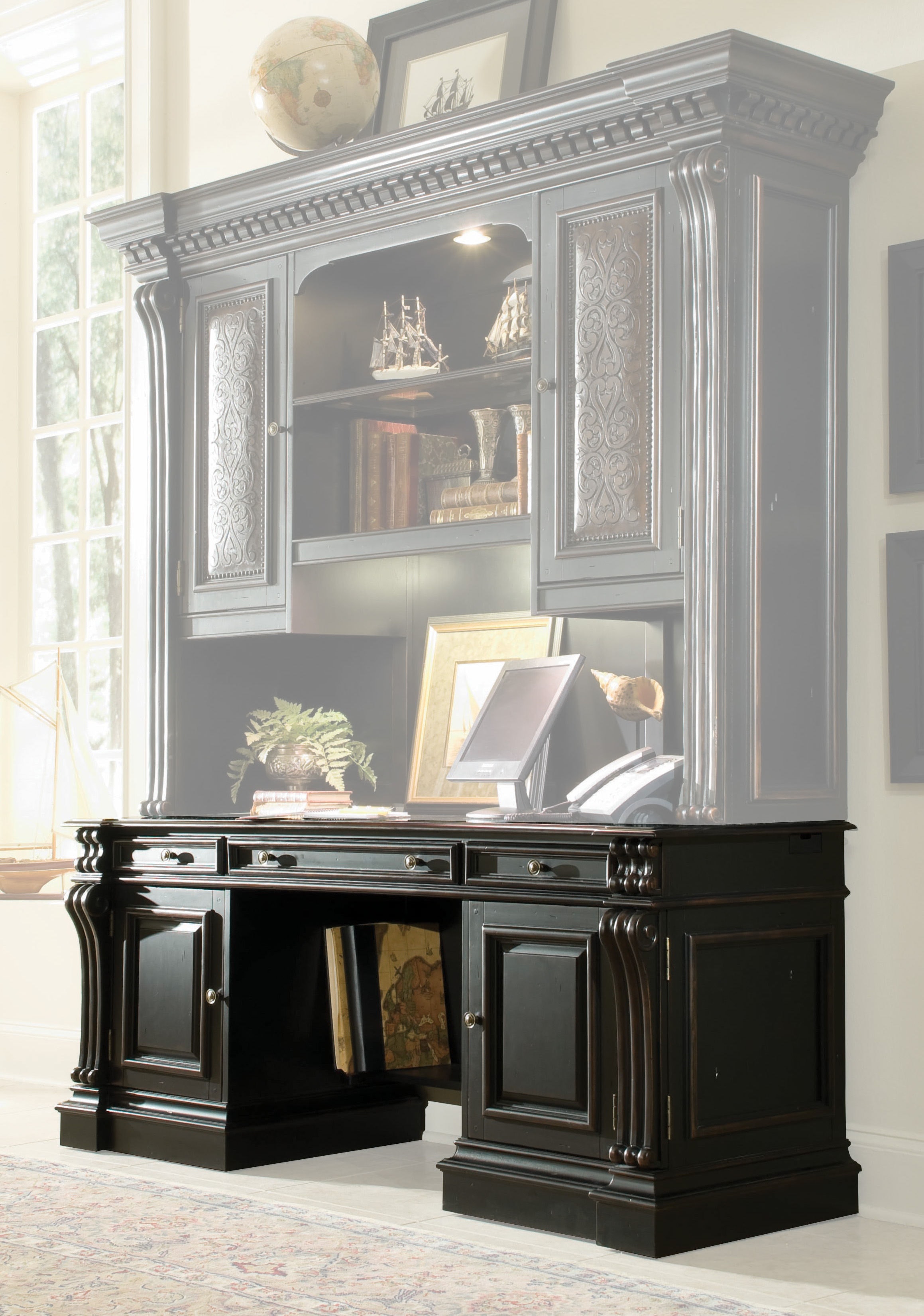 Hooker Furniture Telluride Computer Credenza 370-10-464