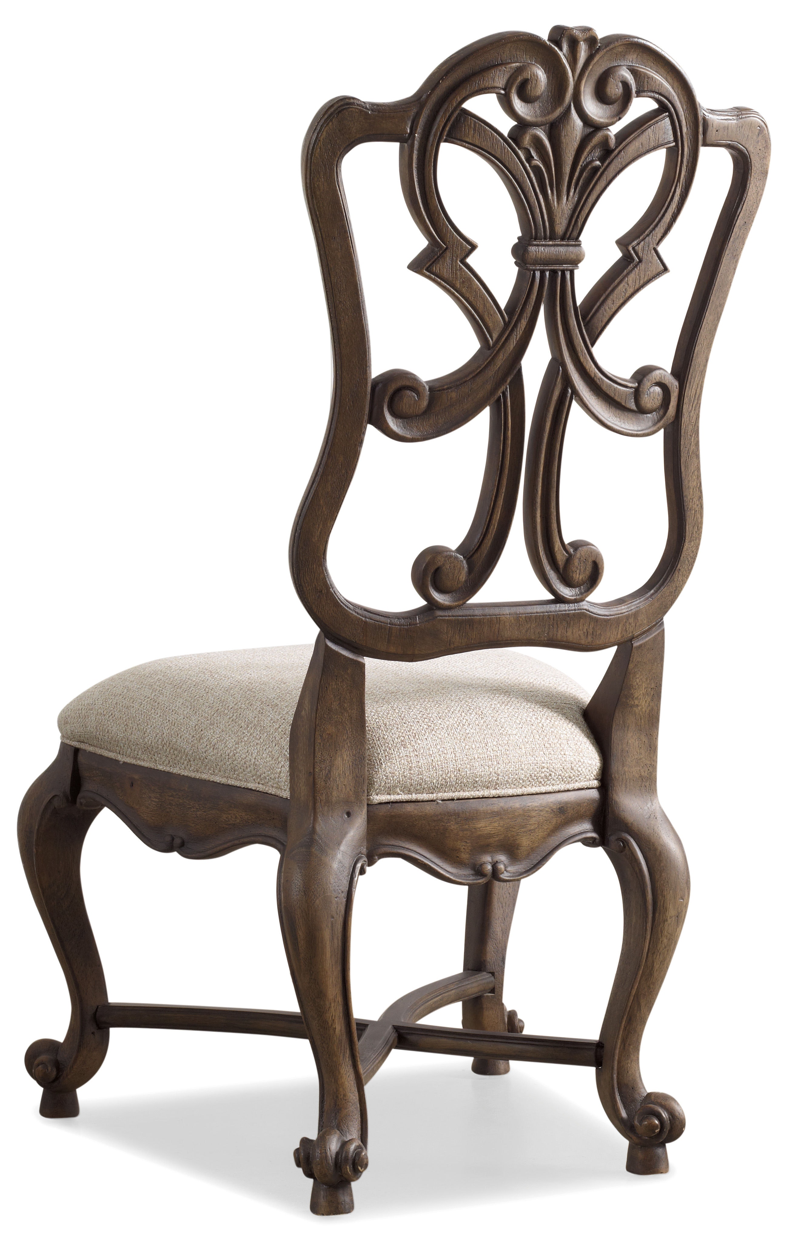 Hooker Furniture Rhapsody Wood Back Side Chair - 2 per carton/price ea 507075411