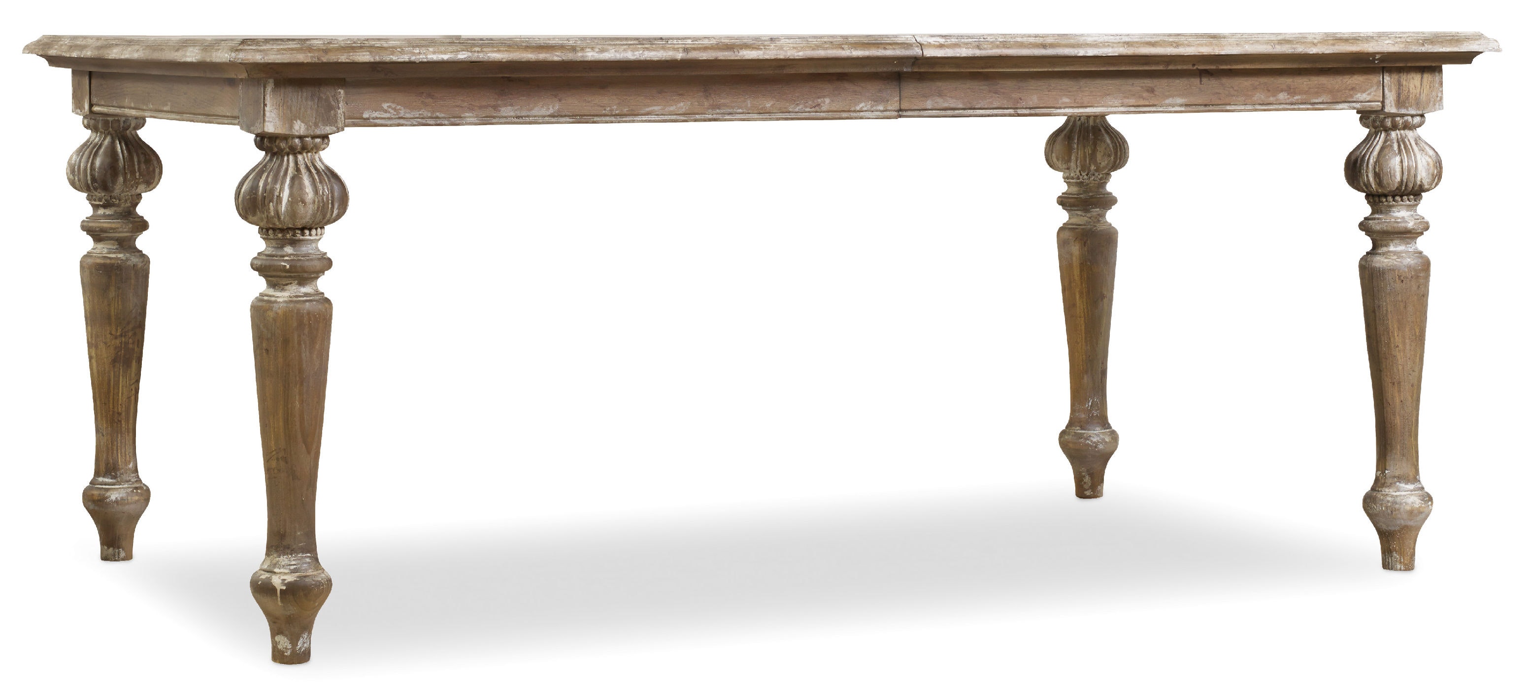 Hooker Furniture Chatelet Rectangle Leg Dining Table with Two 18