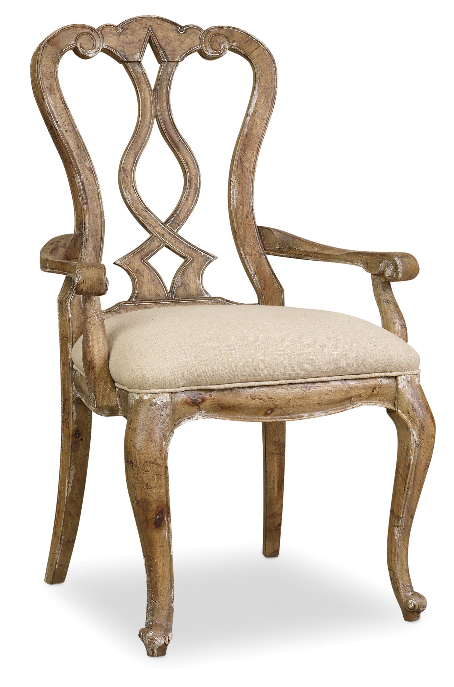 Hooker Furniture Chatelet Splatback Arm Chair - 2 per carton/price ea 5300-75400