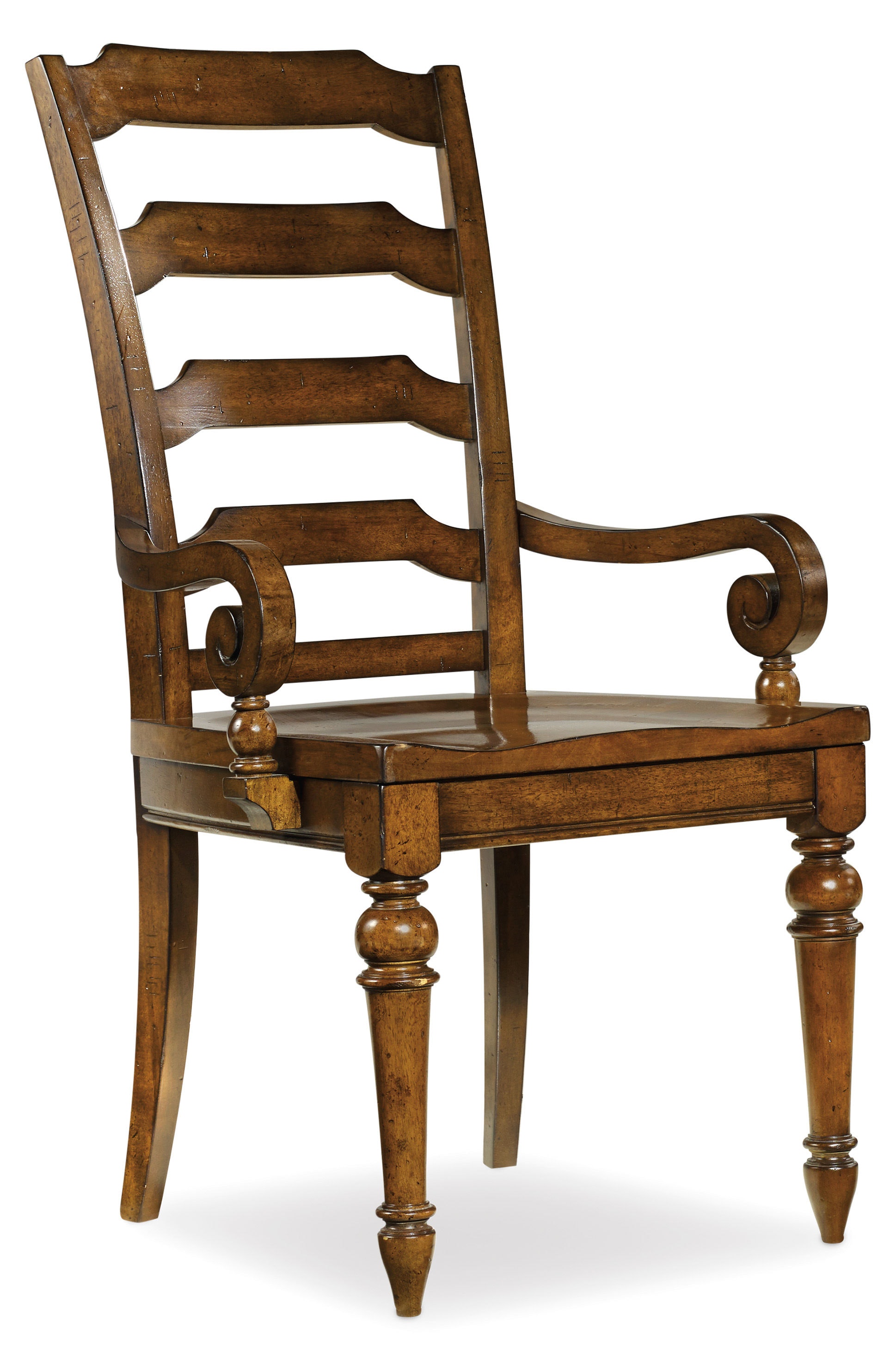 Hooker Furniture Tynecastle Ladderback Arm Chair - 2 per carton/price ea 5323-75300