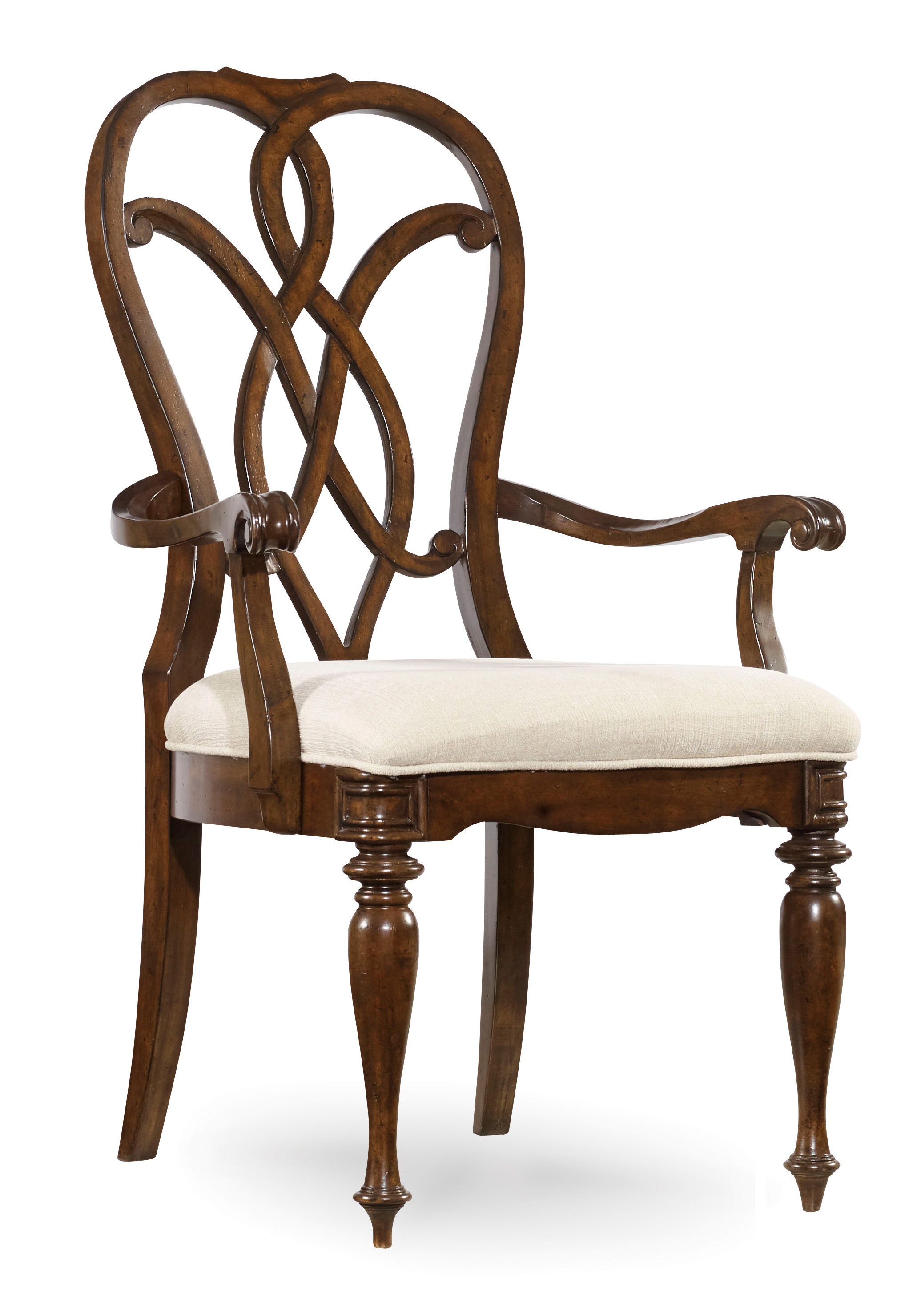 Hooker Furniture Leesburg Splatback Arm Chair - 2 per carton/price ea 5381-75300