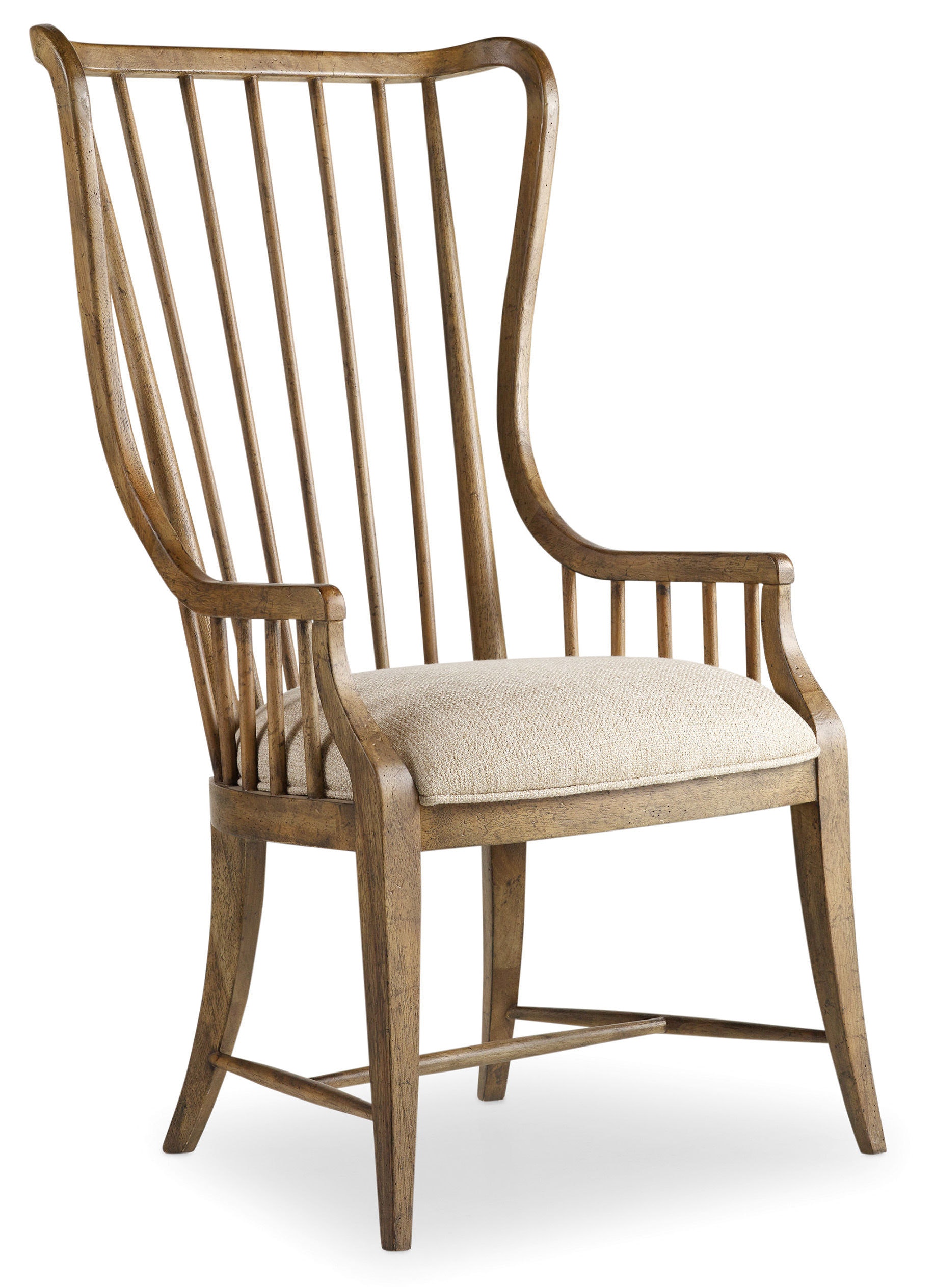 Hooker Furniture Sanctuary Tall Spindle Arm Chair - 2 per carton/price ea 5401-75400