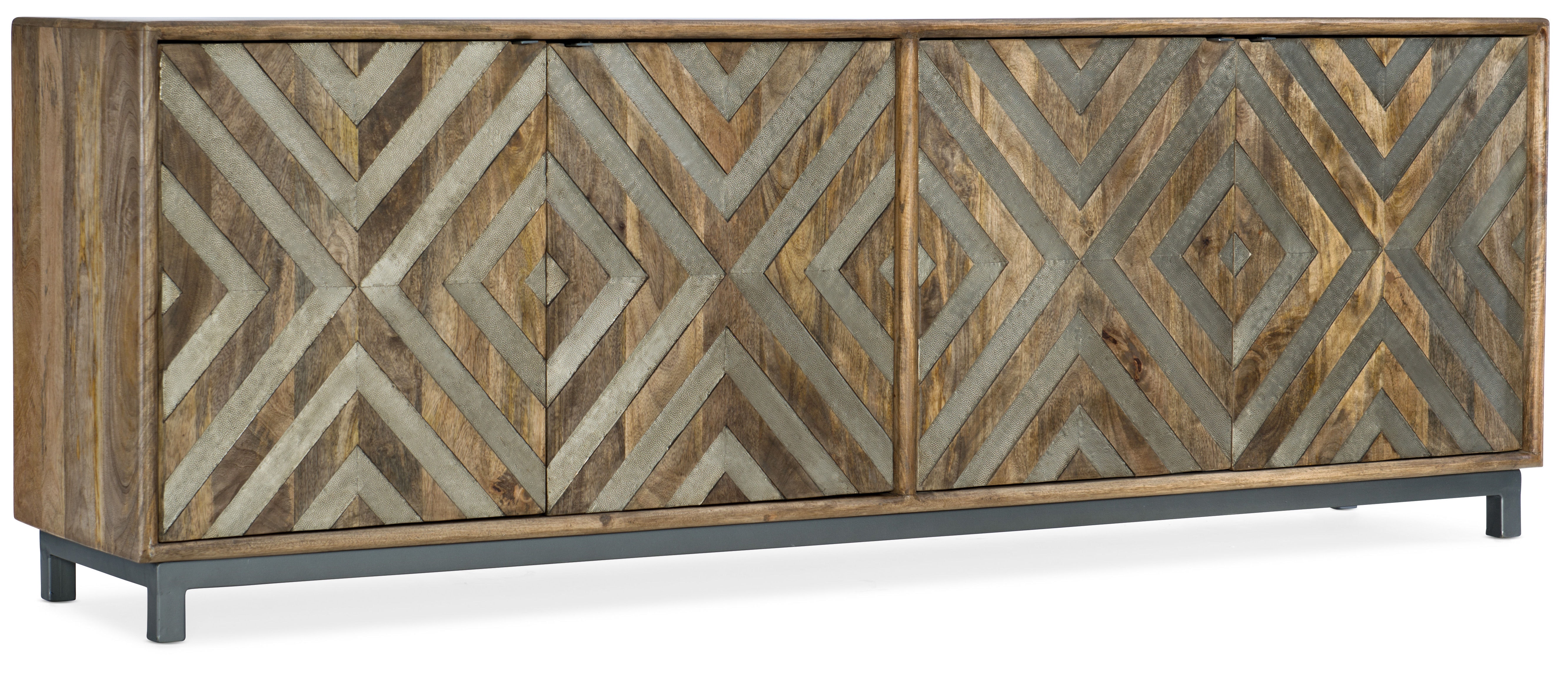 Hooker Furniture Four-Door Entertainment Console 5649-55486-MWD