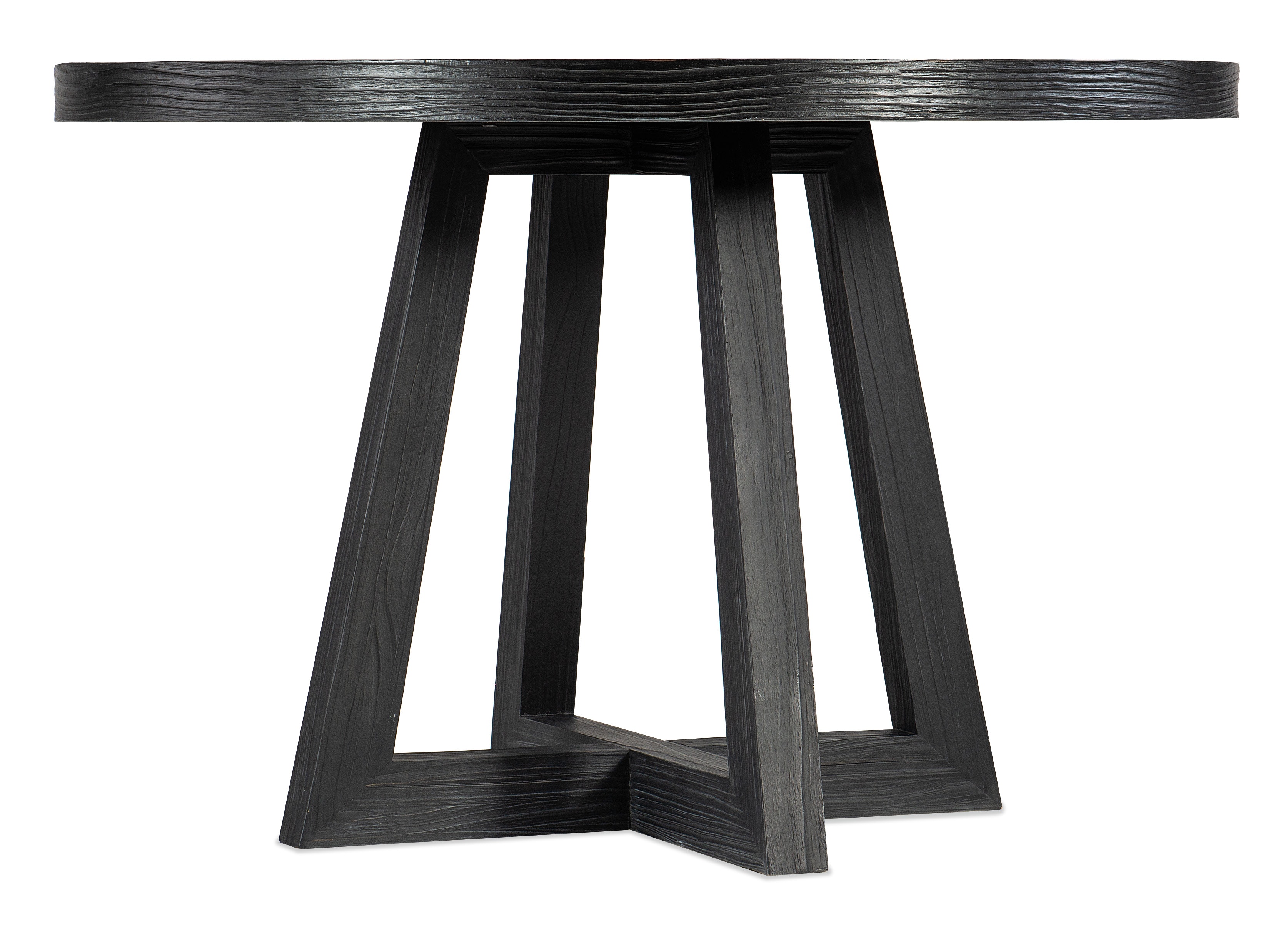 Hooker Furniture Chapman Shou Sugi Ban Petite Round Dining Table 6033-75201-99