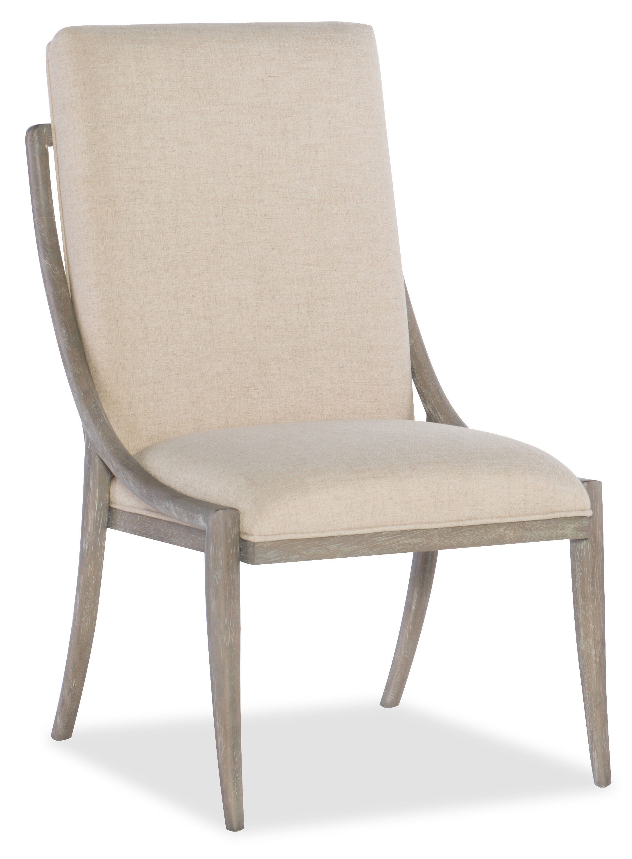 Hooker Furniture Affinity Slope Side Chair - 2 per carton/price ea 6050-75510-GRY