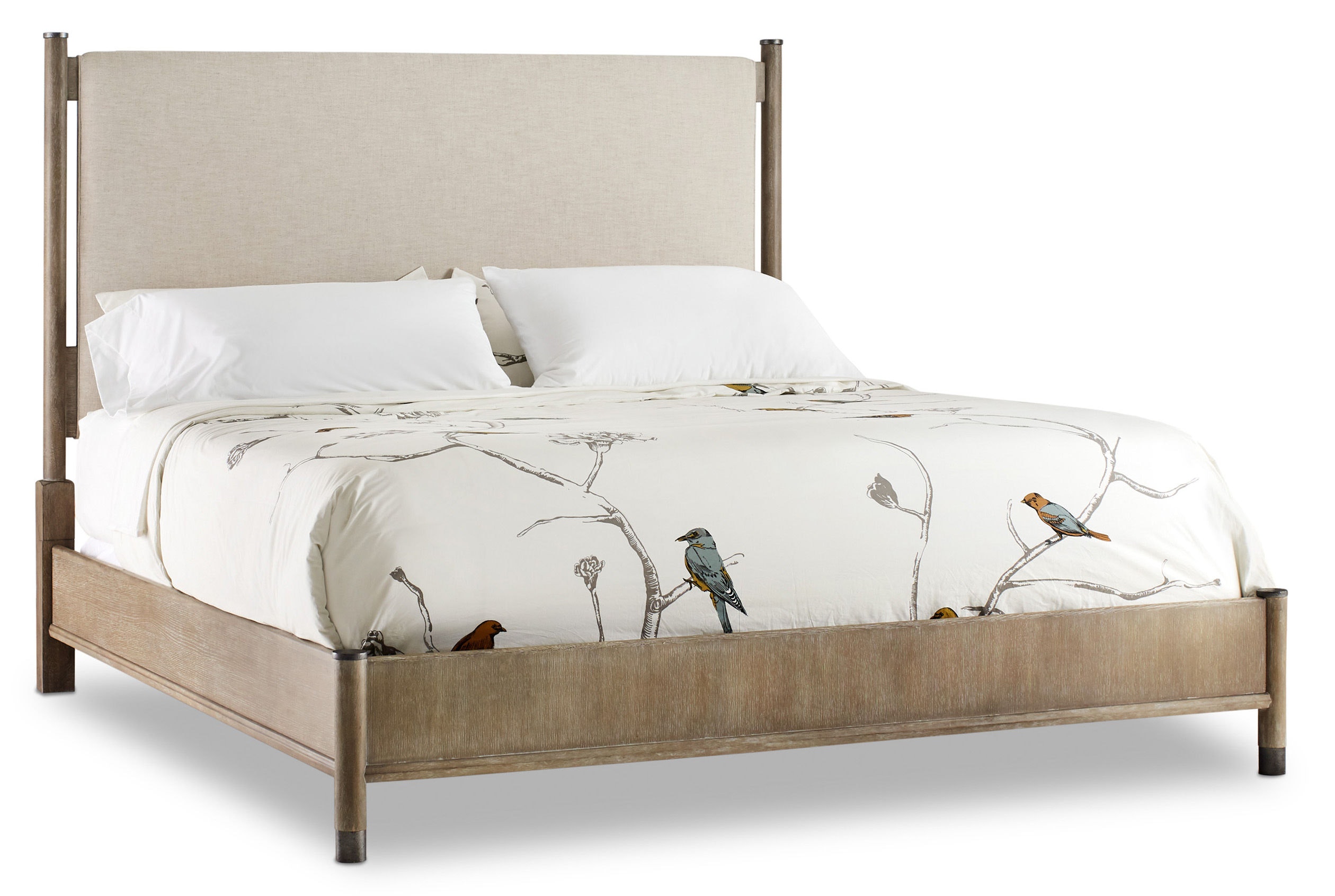 Hooker Furniture Affinity Queen Upholstered Bed 6050-90950-GRY