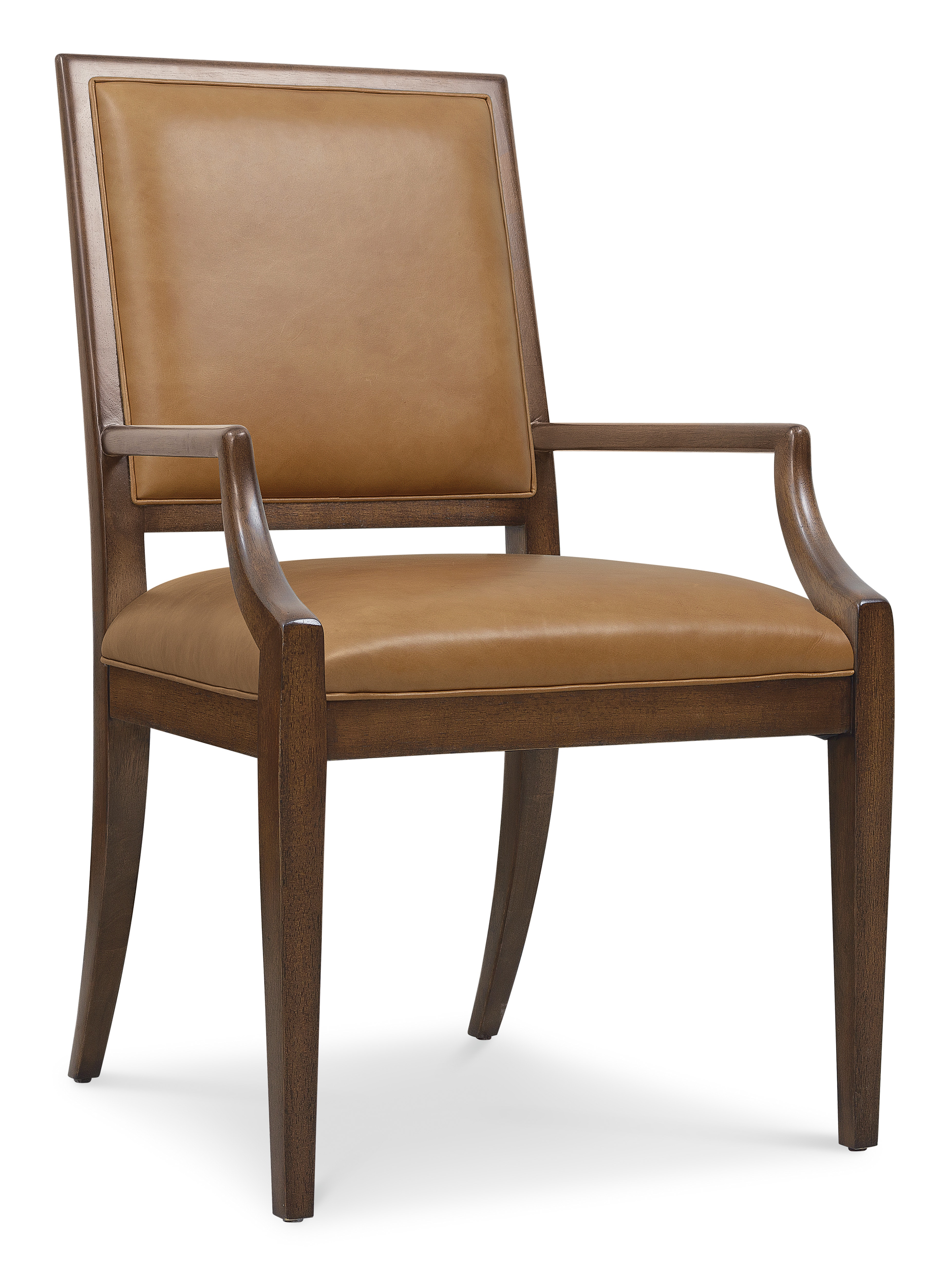 Hooker Furniture Archives Leather Arm Chair-2 per ctn/price ea 6123-75700-89