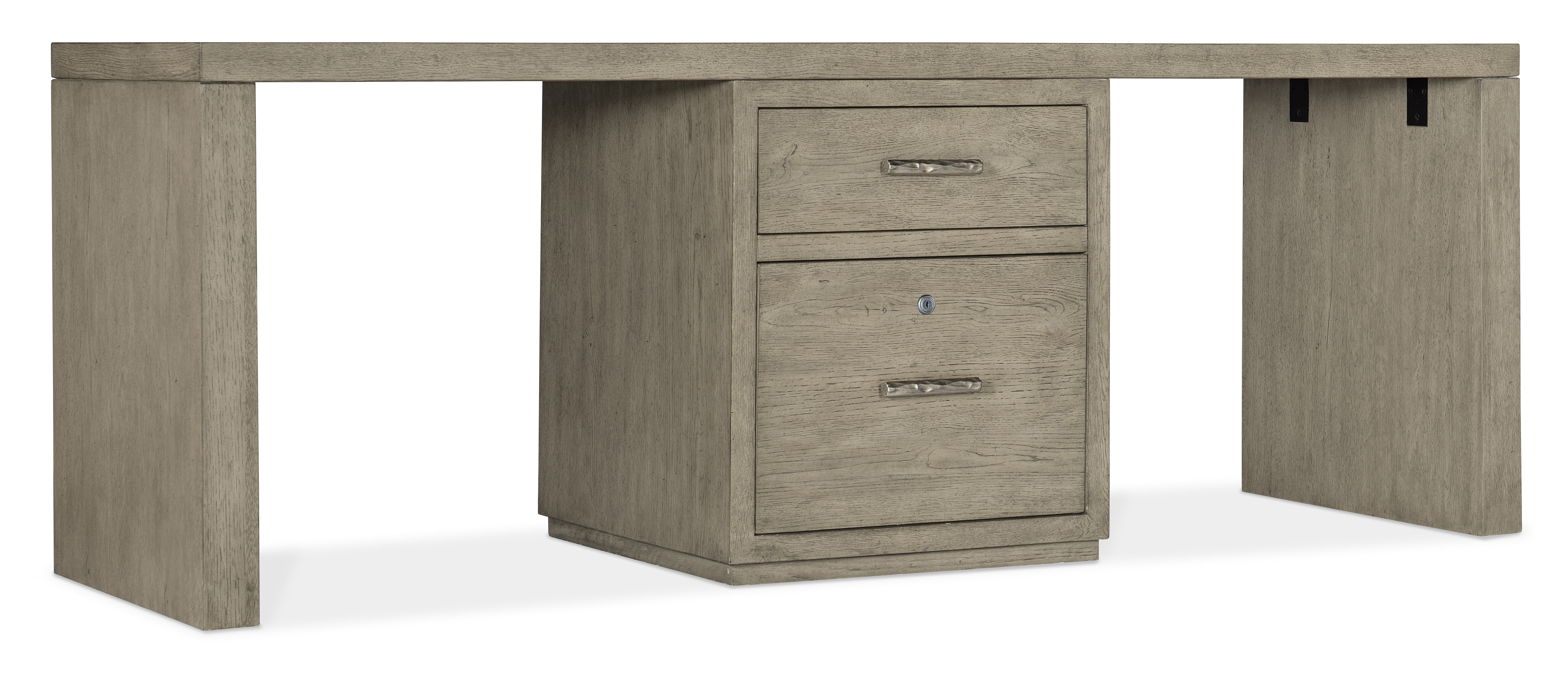 Hooker Furniture Linville Falls Desk - 84in Top-Small File and 2 Legs 6150-10914-85