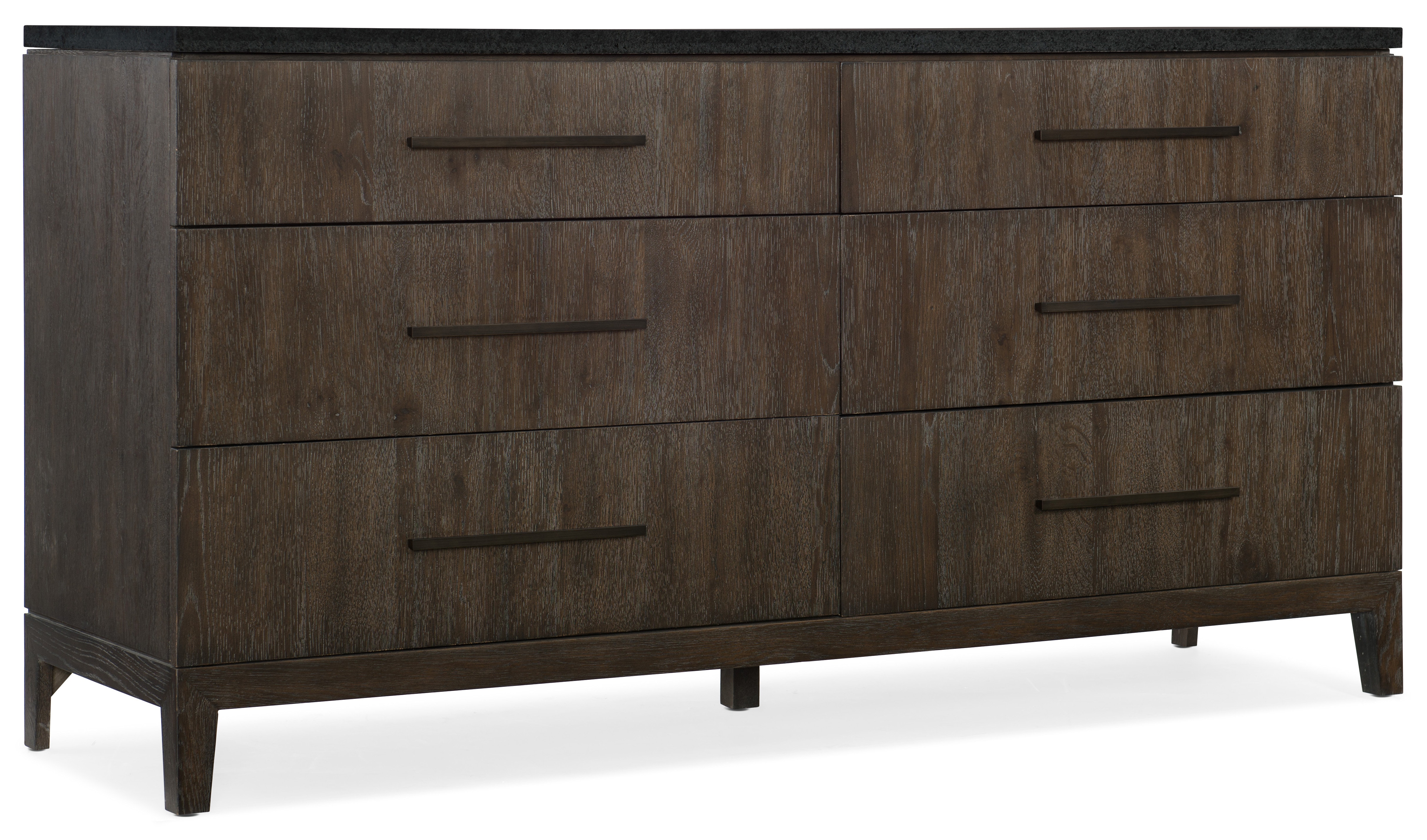 Hooker Furniture Miramar Aventura Raphael Six-Drawer Stone Top Dresser 6202-90002-DKW