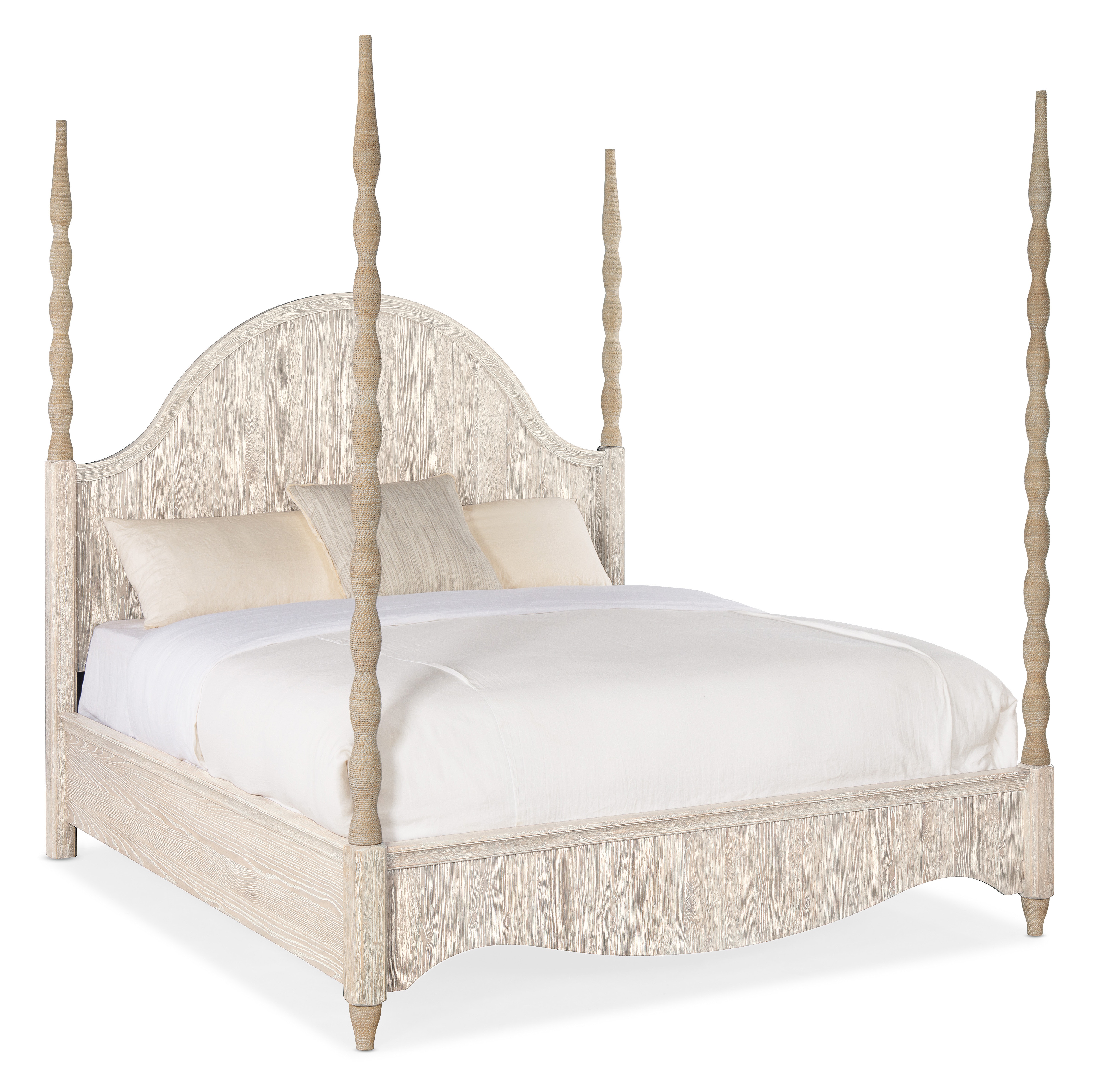 Hooker Furniture Serenity Jetty Queen Poster Bed 6350-90650-80