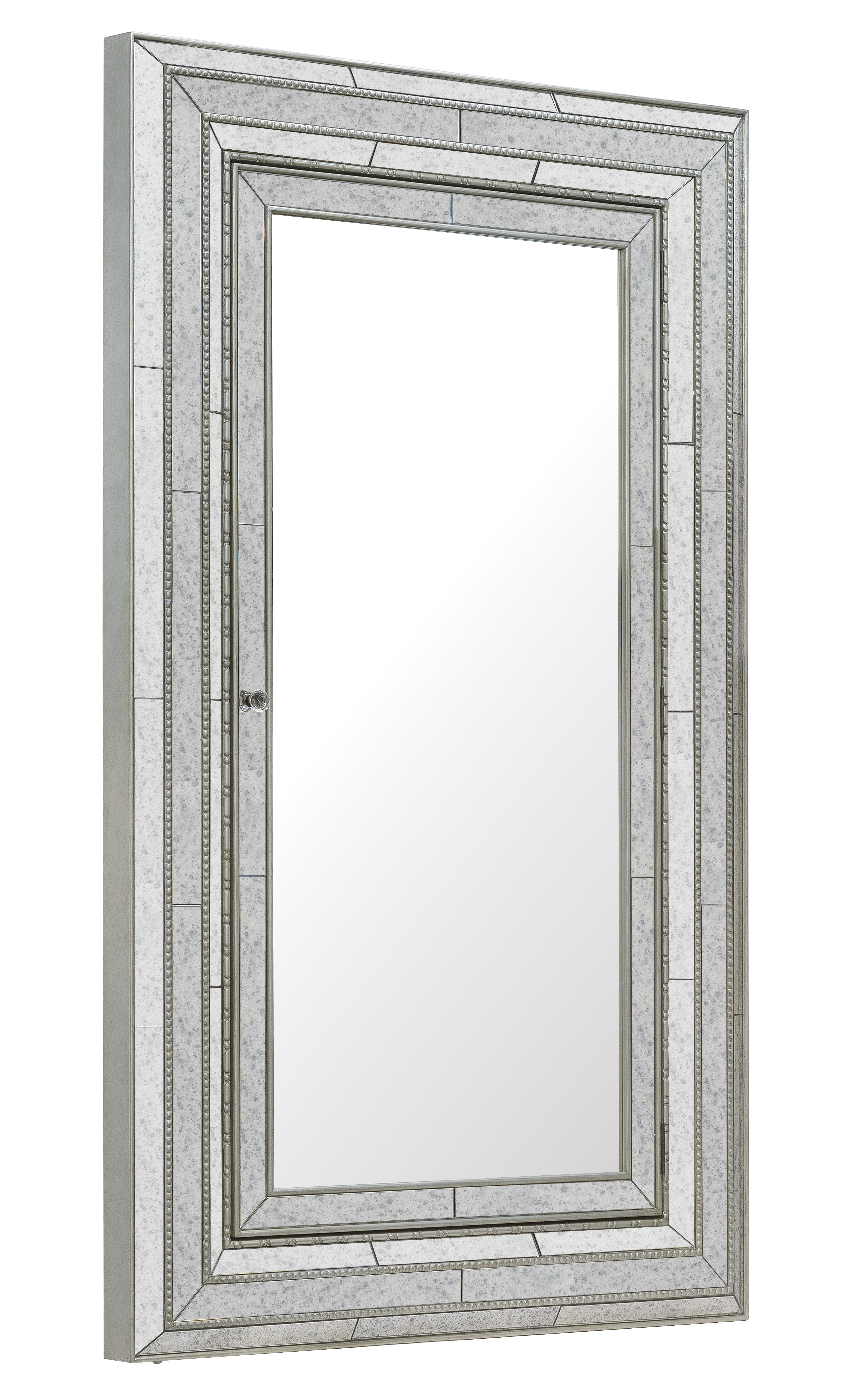 Hooker Furniture Melange Glamour Floor Mirror w/Jewelry Armoire Storage 638-50012
