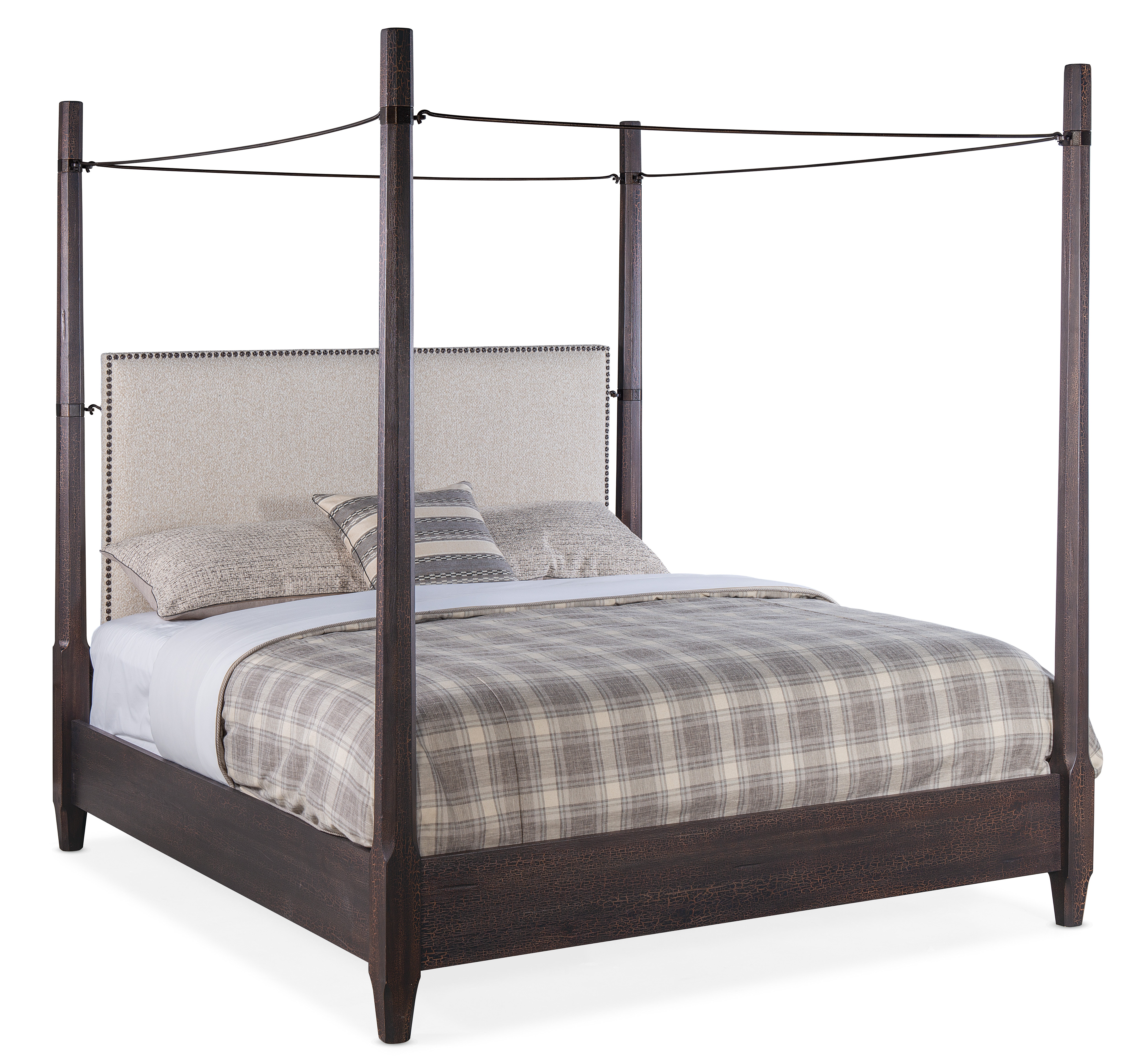 Hooker Furniture Big Sky Cal King Poster Bed w/canopy 6700-90660-98