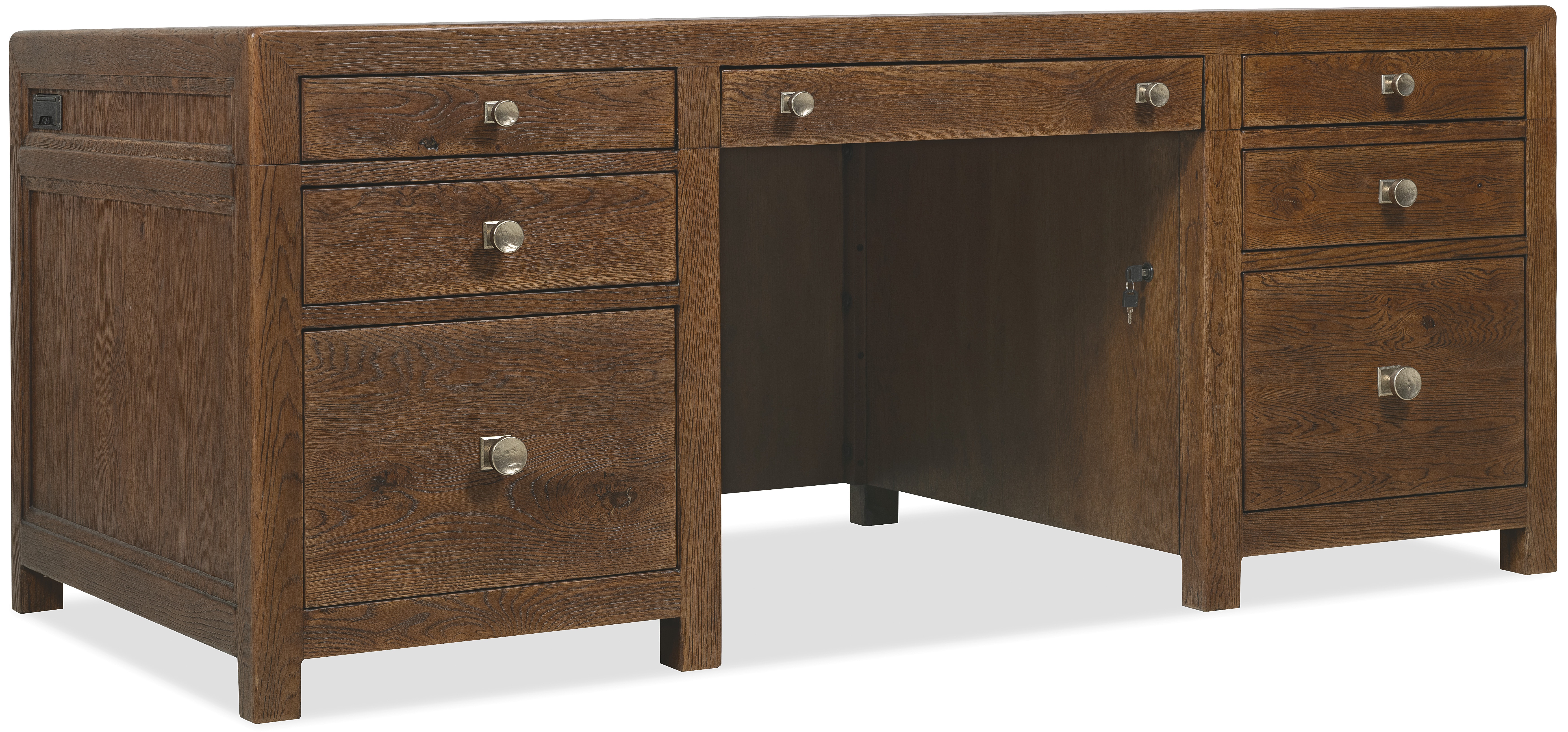 Hooker Furniture Driftwood Executive Desk 6820-10462-85