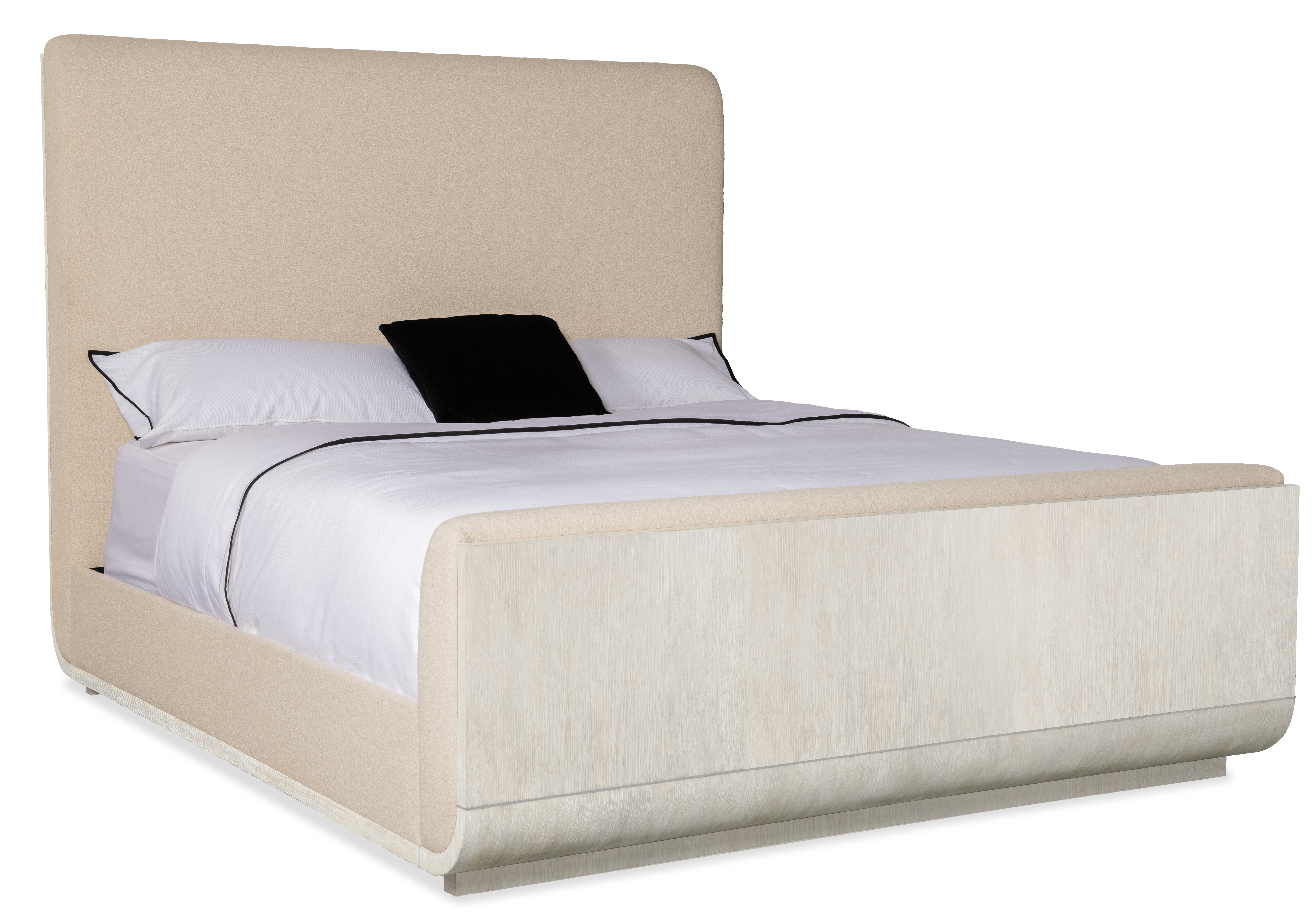 Hooker Furniture Modern Mood Queen Upholstered Panel Bed 6850-90950-80