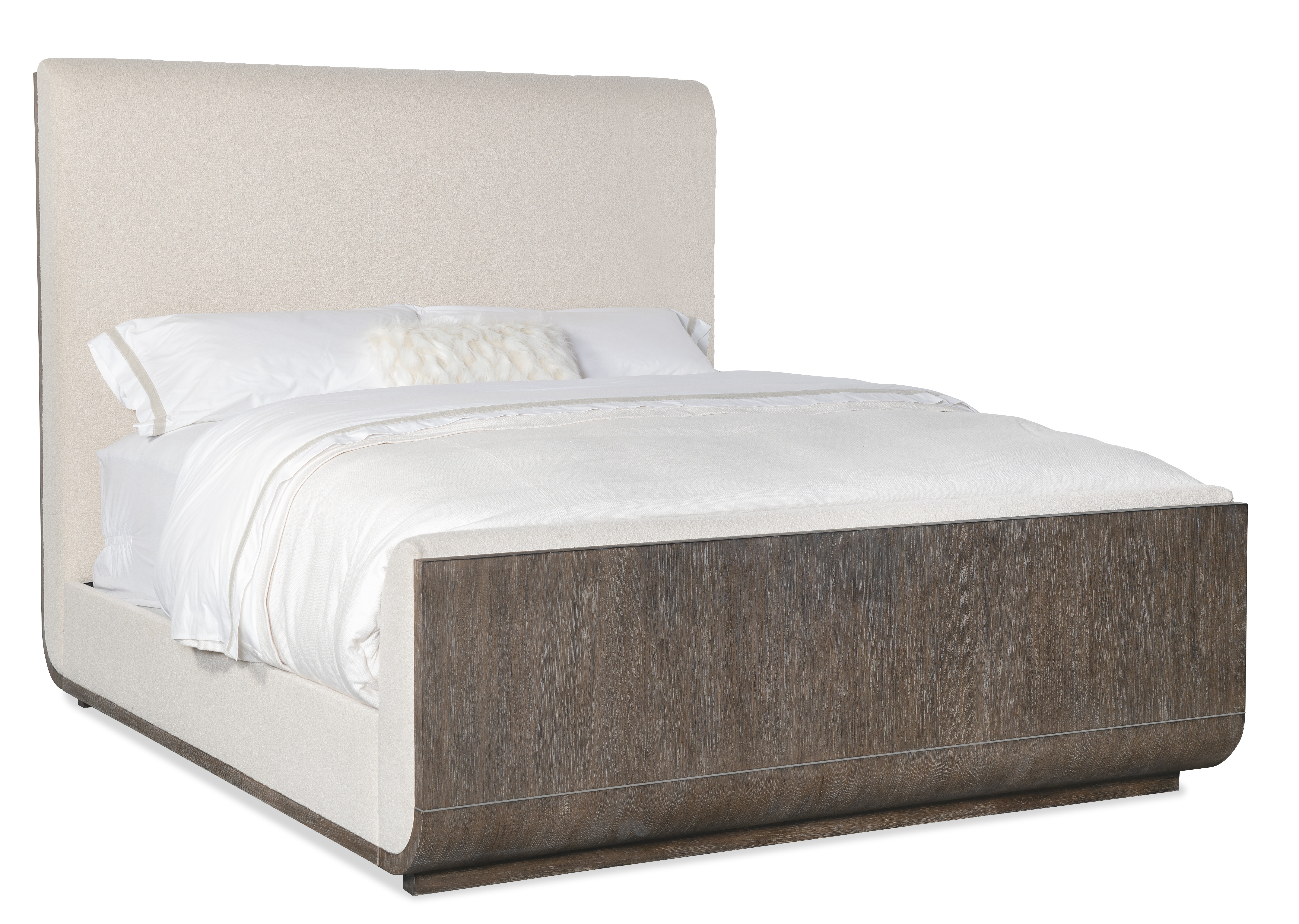 Hooker Furniture Modern Mood Queen Upholstered Panel Bed 6850-90950-89