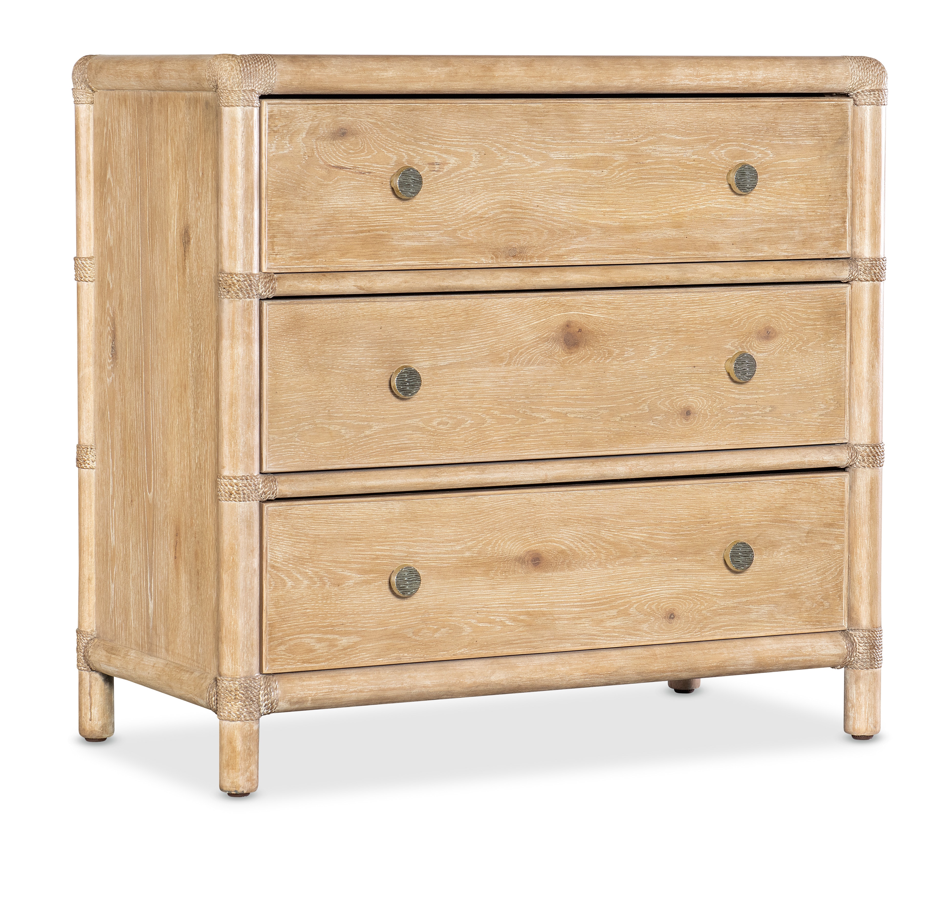 Hooker Furniture Retreat Pole Rattan Nightstand 6950-90216-80