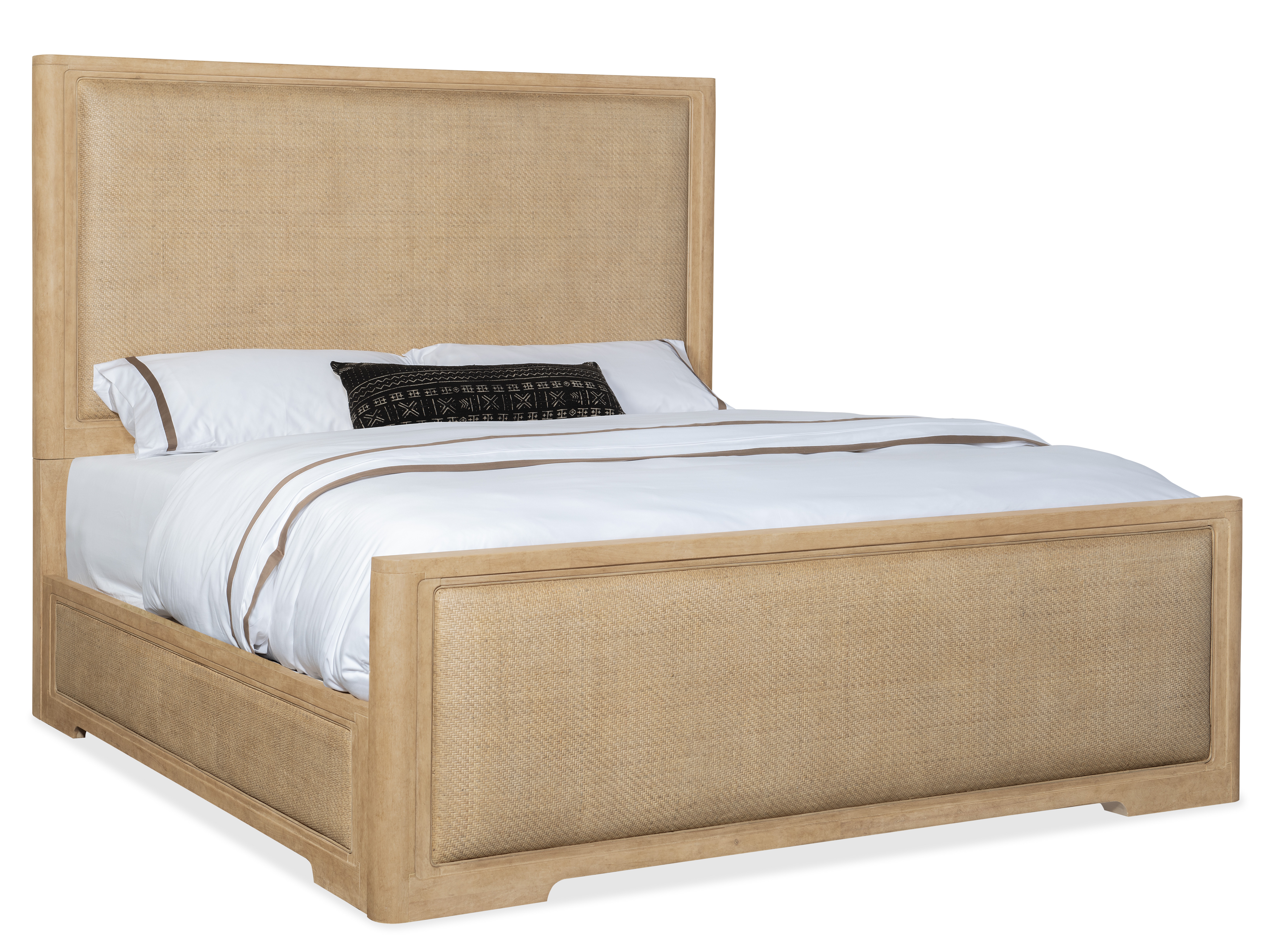 Hooker Furniture Retreat California King Cane Panel Bed 6950-90260-80