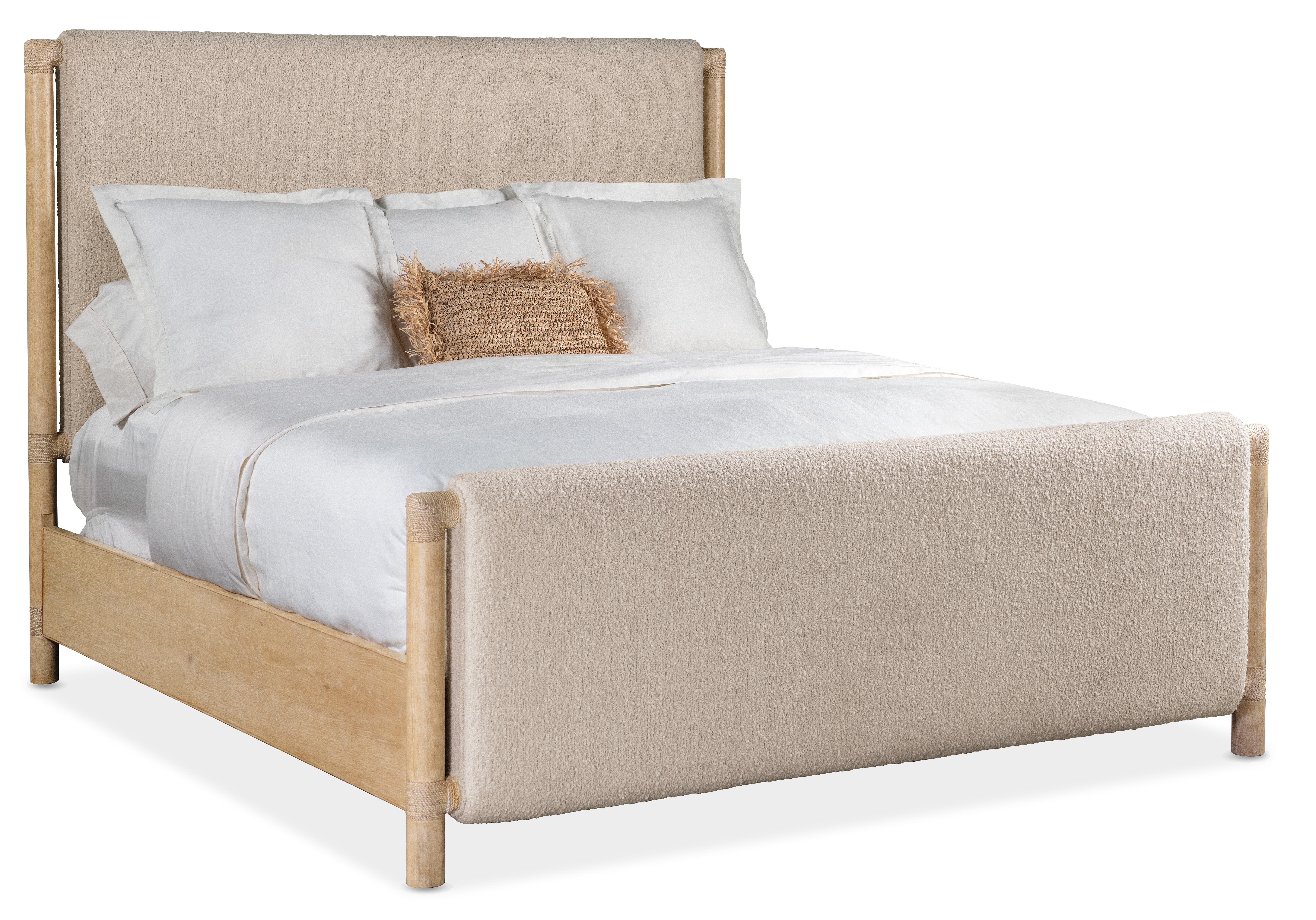 Hooker Furniture Retreat Queen Upholstered Panel Bed 6950-90350-80