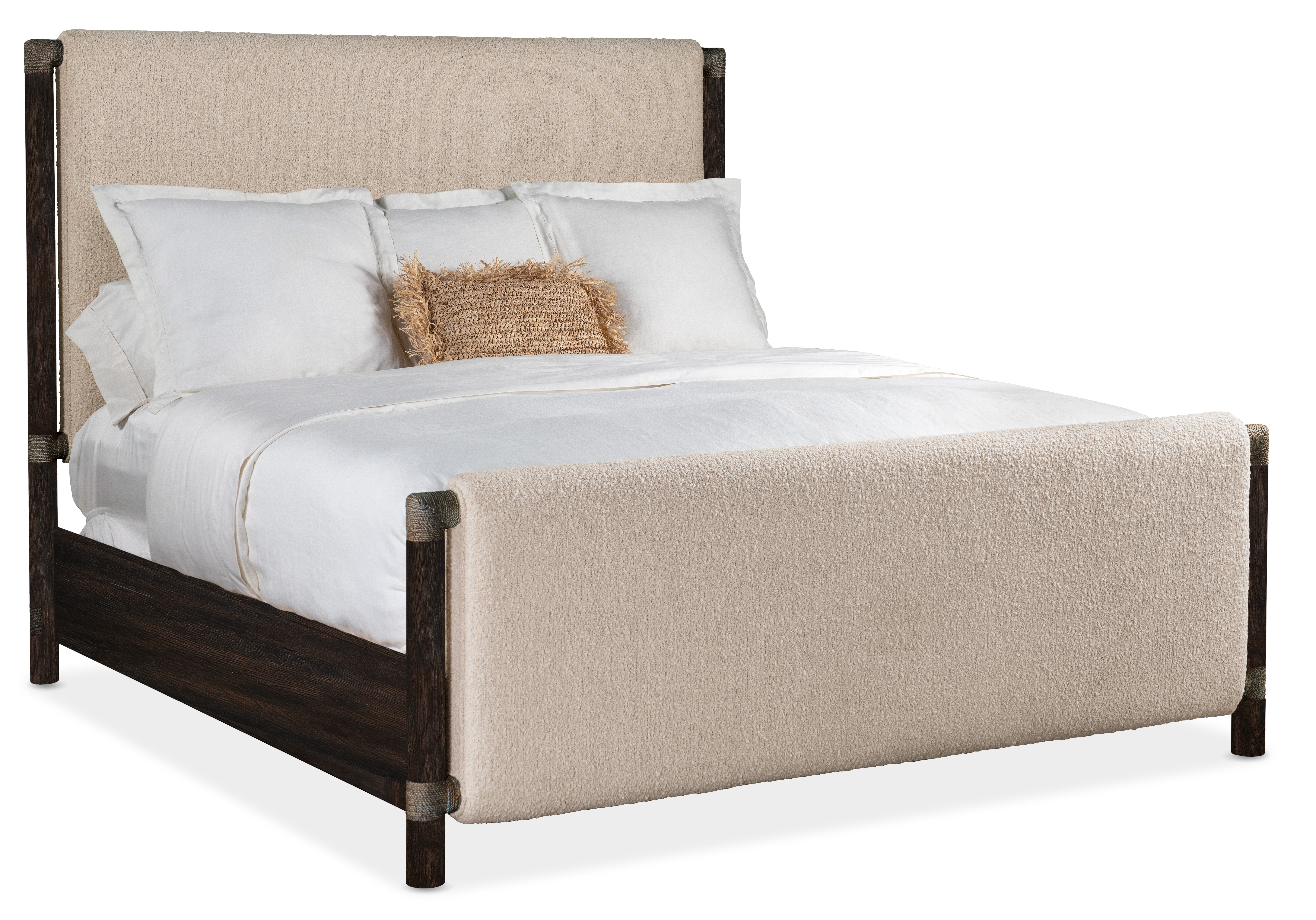 Hooker Furniture Retreat Queen Upholstered Panel Bed 6950-90350-99