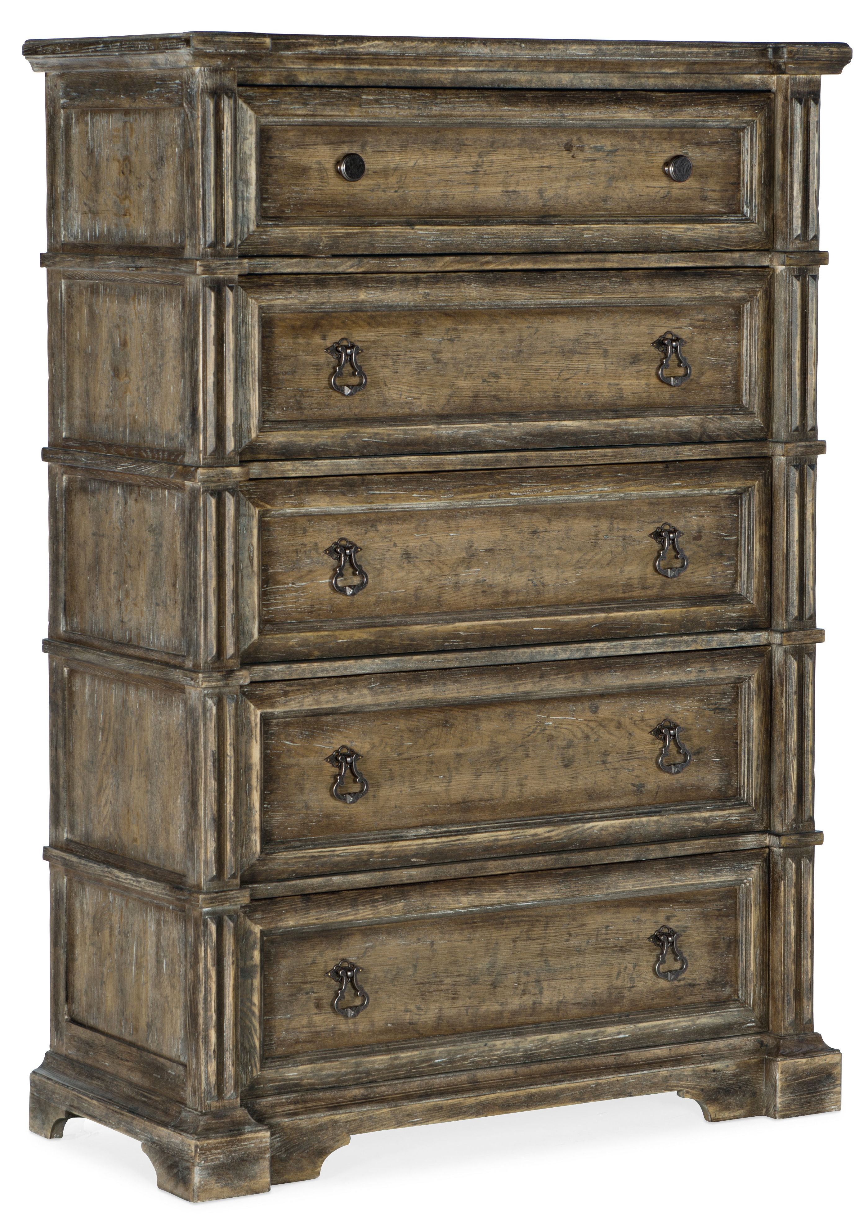 Hooker Furniture La Grange Ross Prairie Five Drawer Chest 6960-90010-80