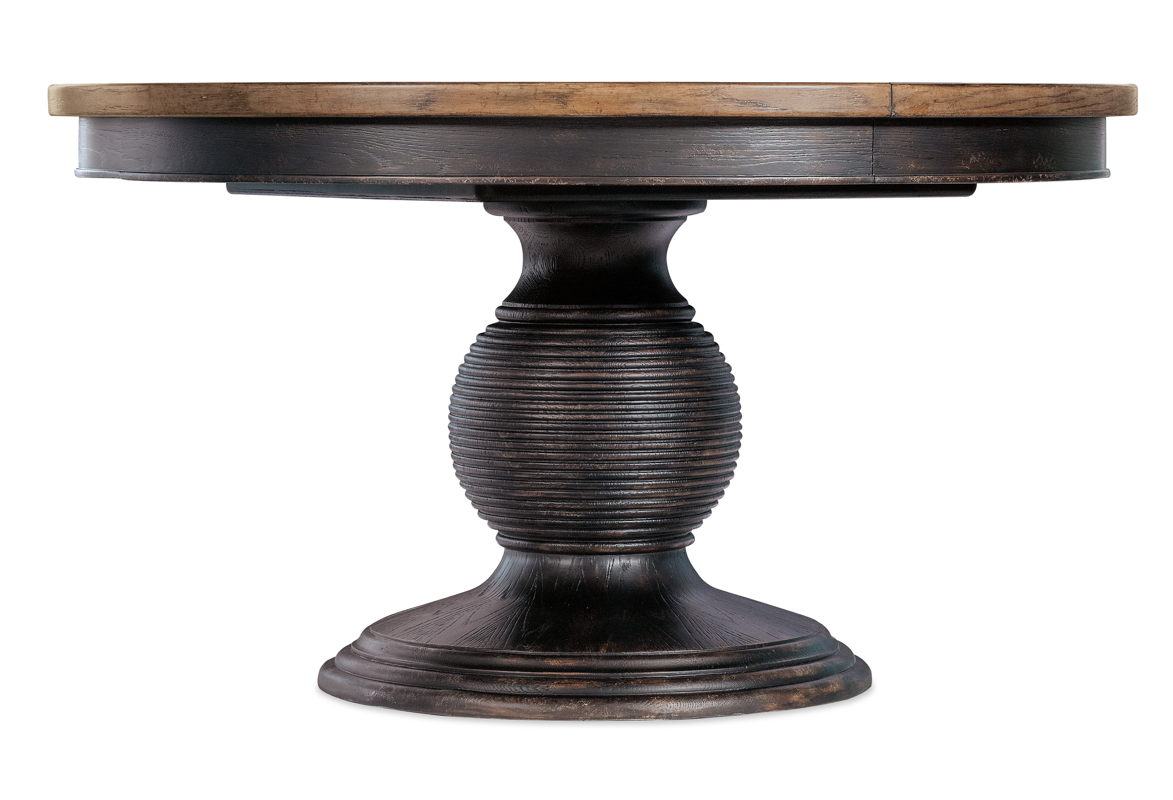 Hooker Furniture Americana Round Pedestal Dining Table w/1-22in leaf 7050-75203-89