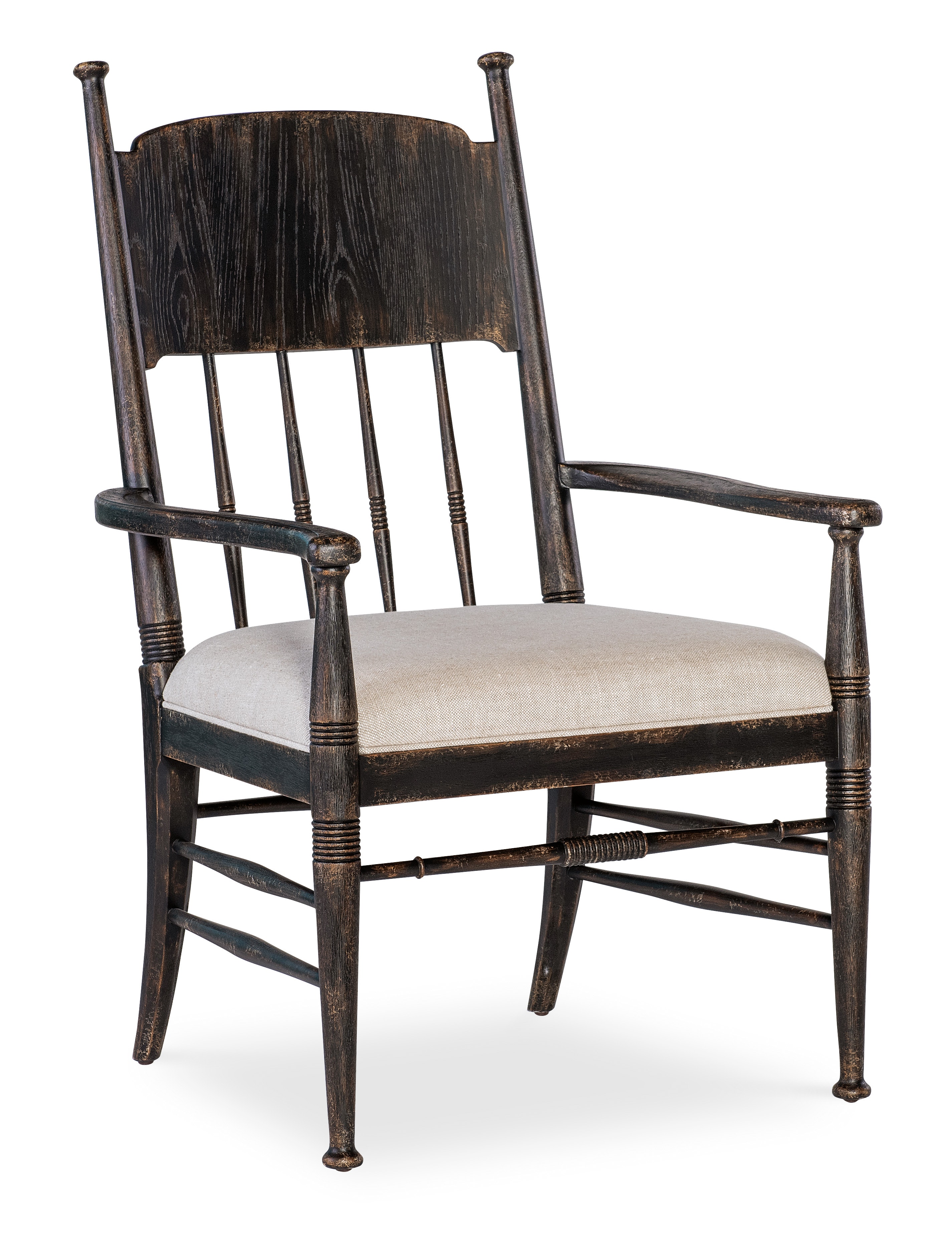 Hooker Furniture Americana Upholstered Seat Arm Chair - 2 per ctn/price ea 7050-75300-89