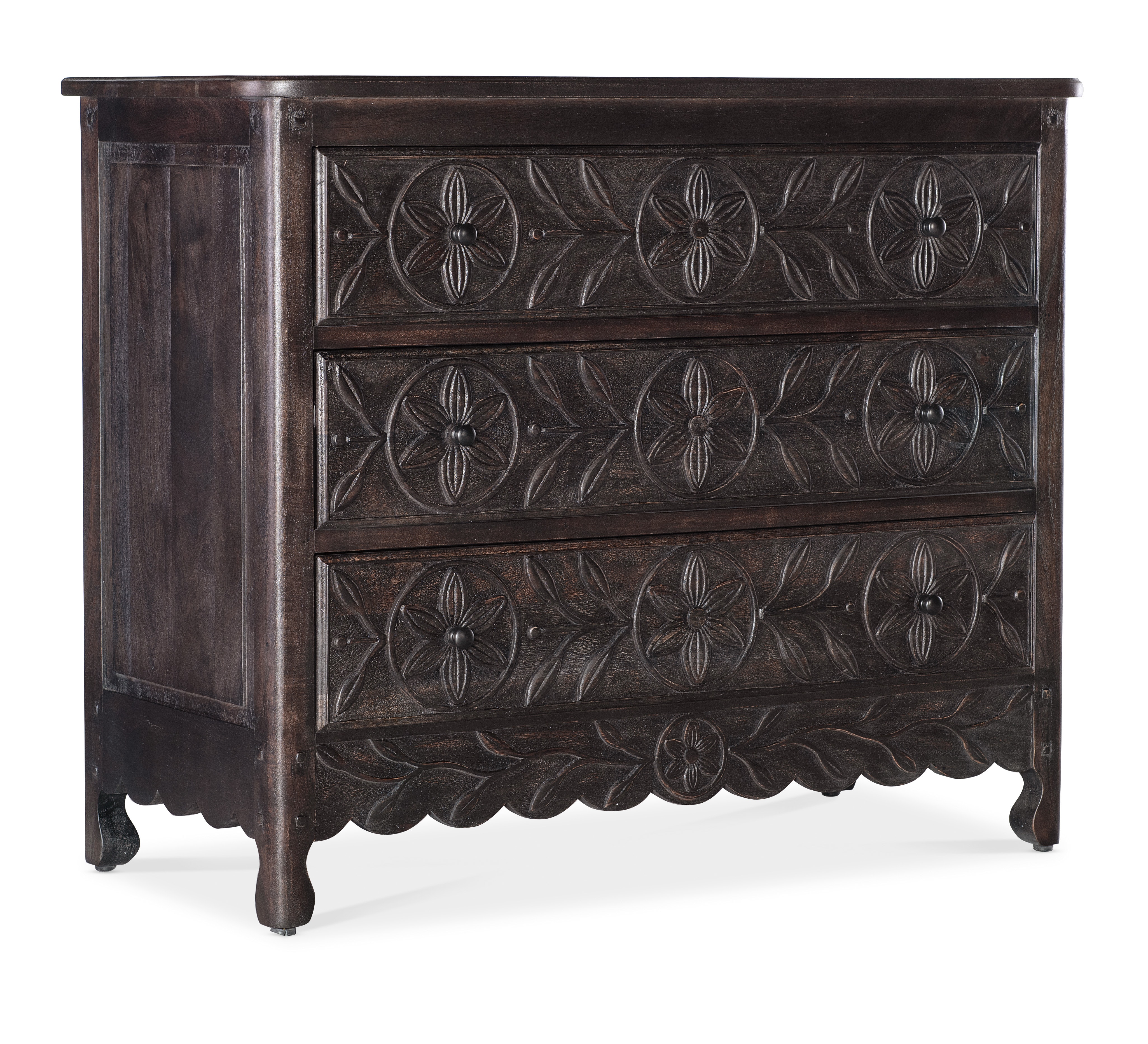Hooker Furniture Commerce and Market Flora Three-Drawer Chest 7228-85086-85