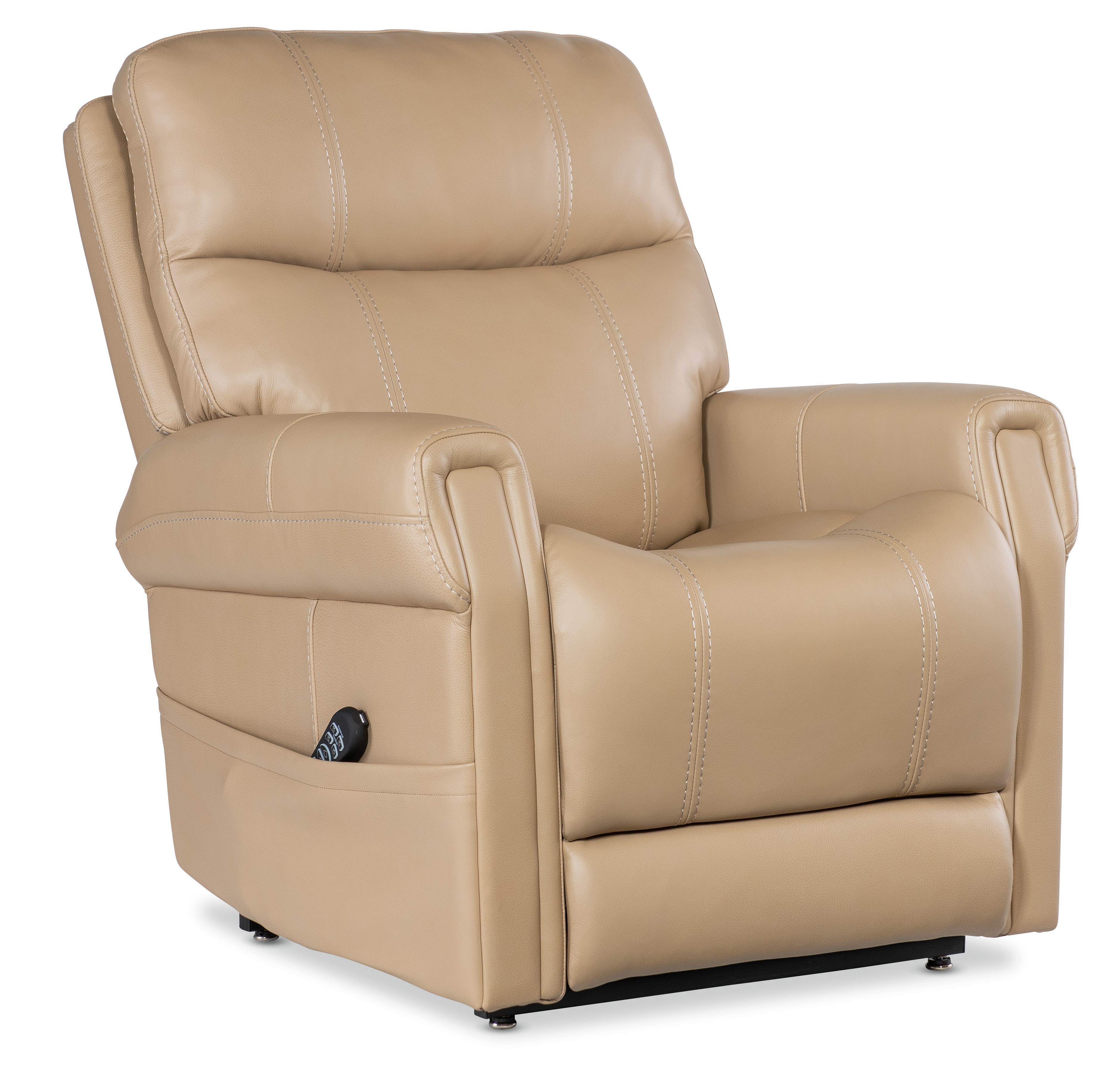 Hooker Furniture Carroll Power Recliner with Power Headrest, Lumbar & Lift RC603-PHLL4-082