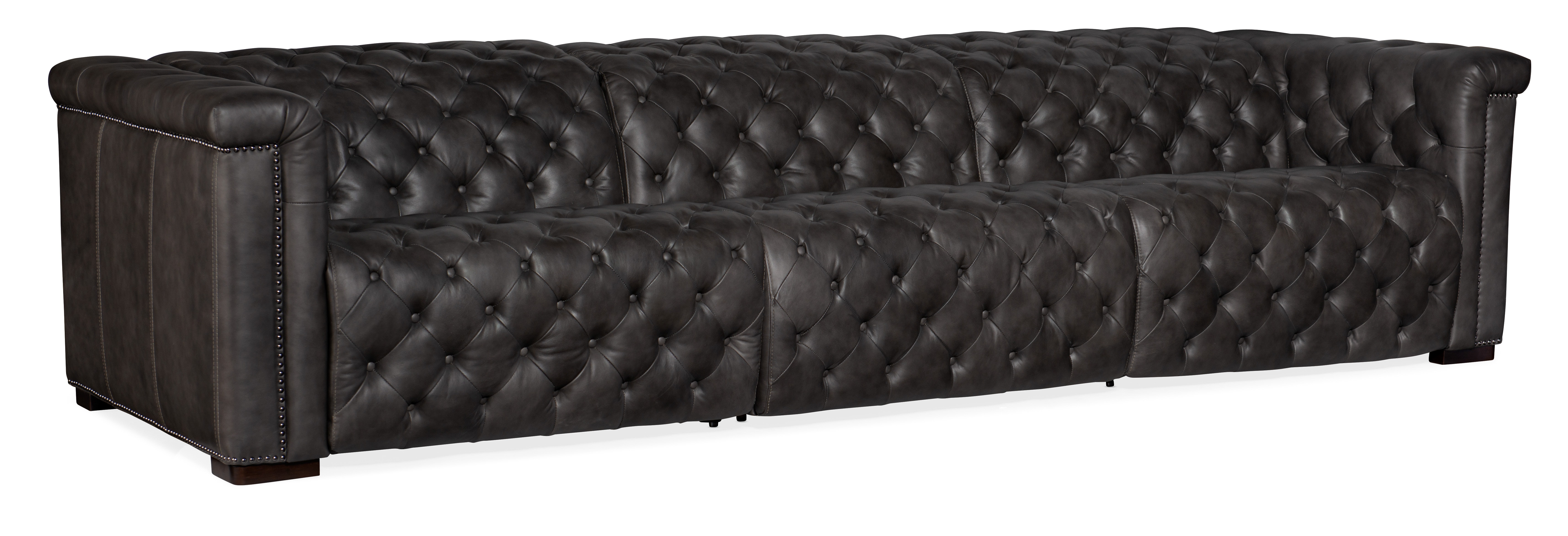 Hooker Furniture Savion Grandier Sofa w/PWR Recline PWR Headrest SS434-GP3-096