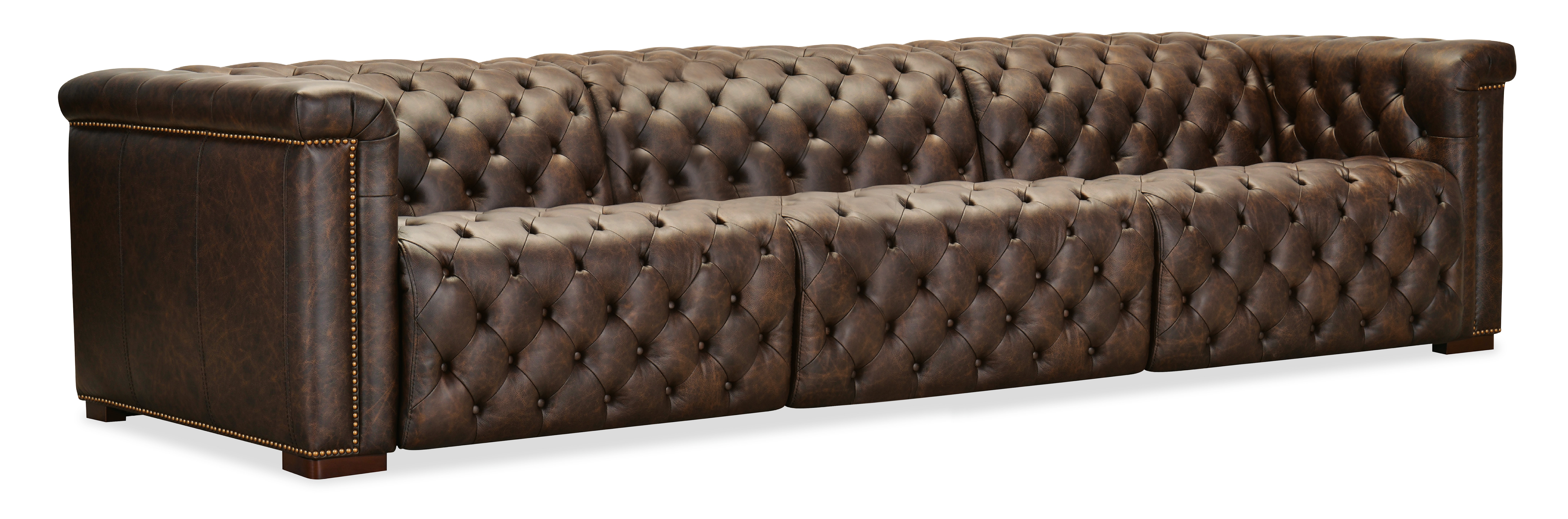 Hooker Furniture Savion Deux 3 Seat Sofa with Two Power Recliners and Three Power Headrests SS435-3PC3-089