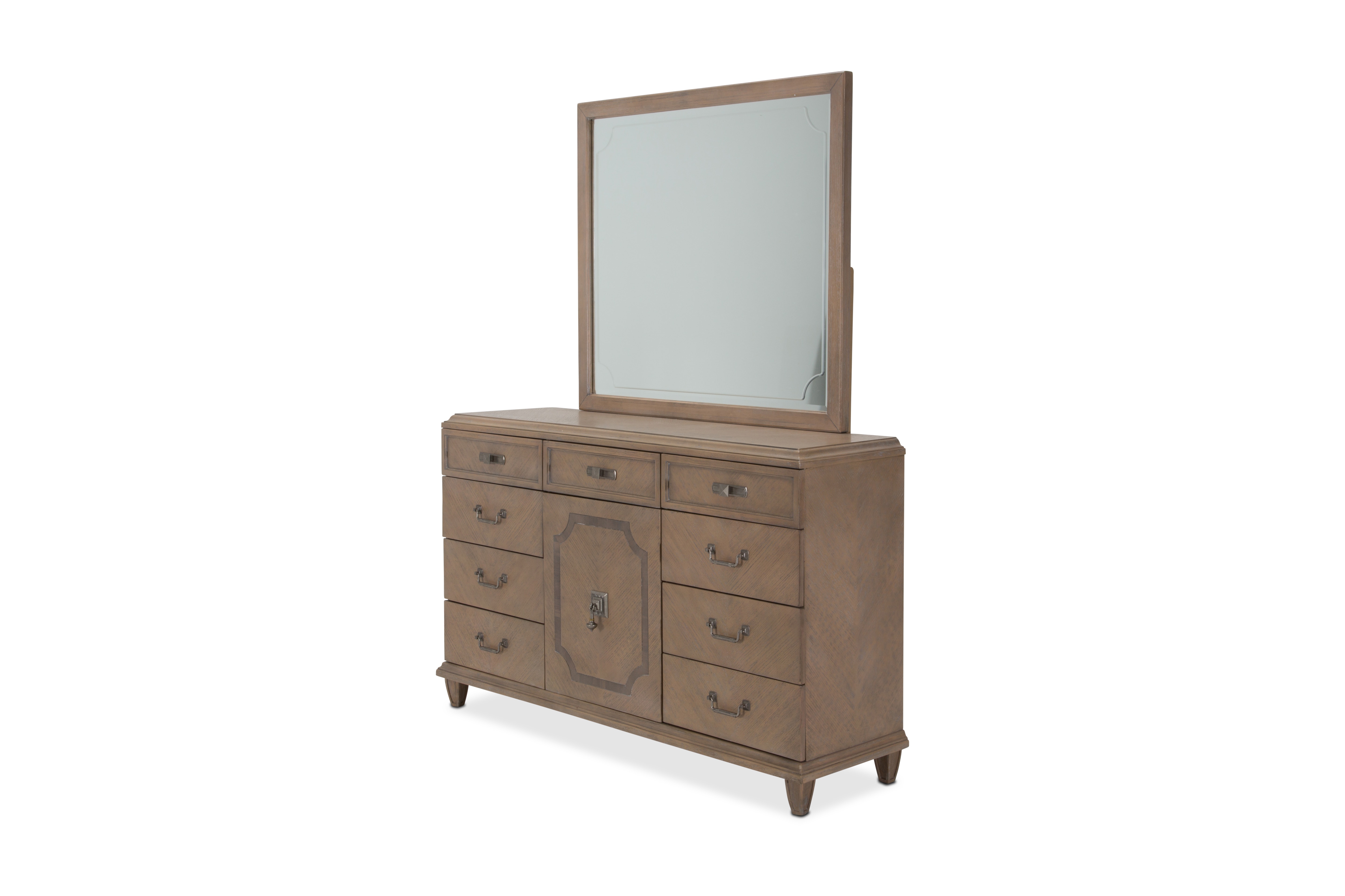 Michael Amini Dresser with Mirror 9080050-260-100