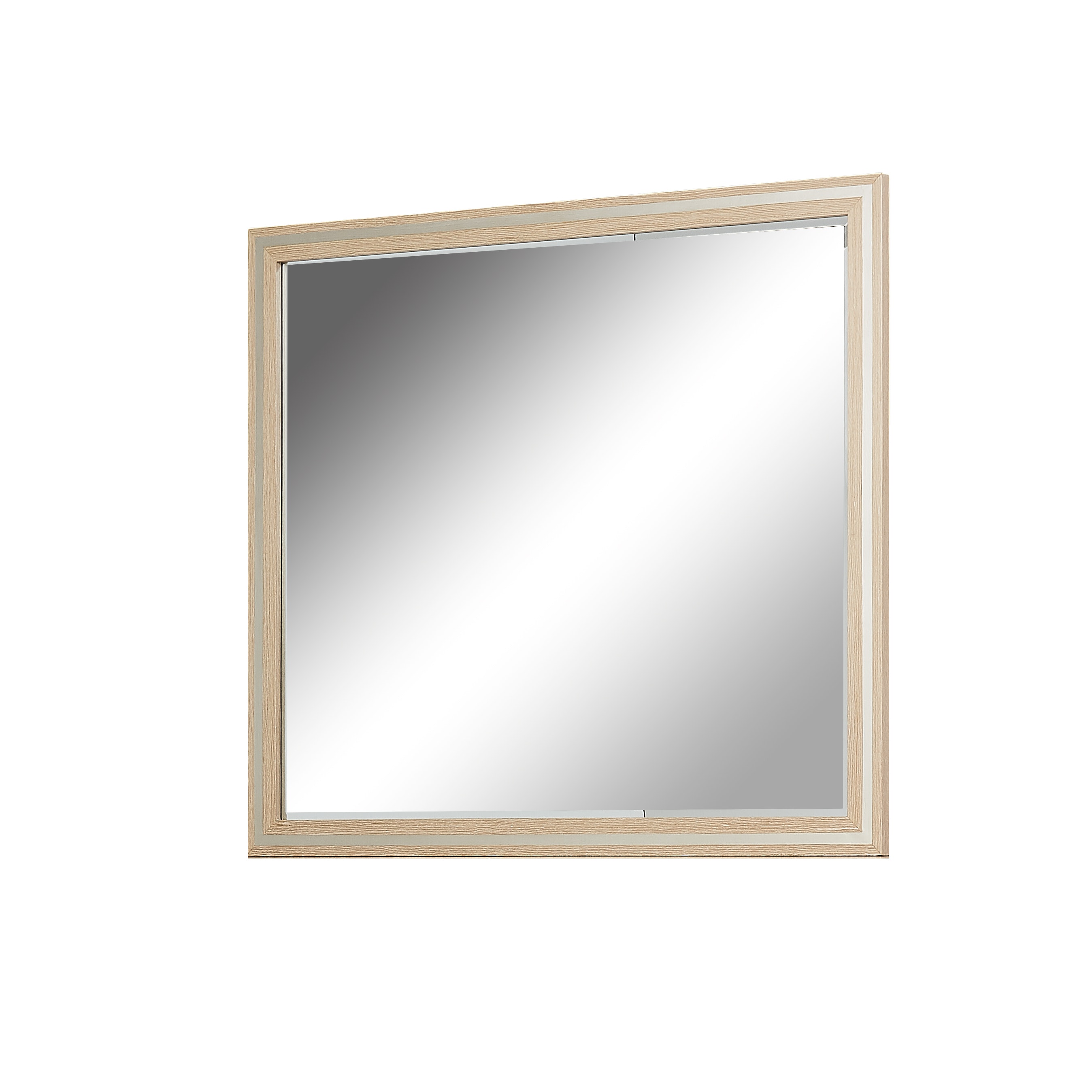 Michael Amini Wall Mirror - Washed Oak 9083260-129