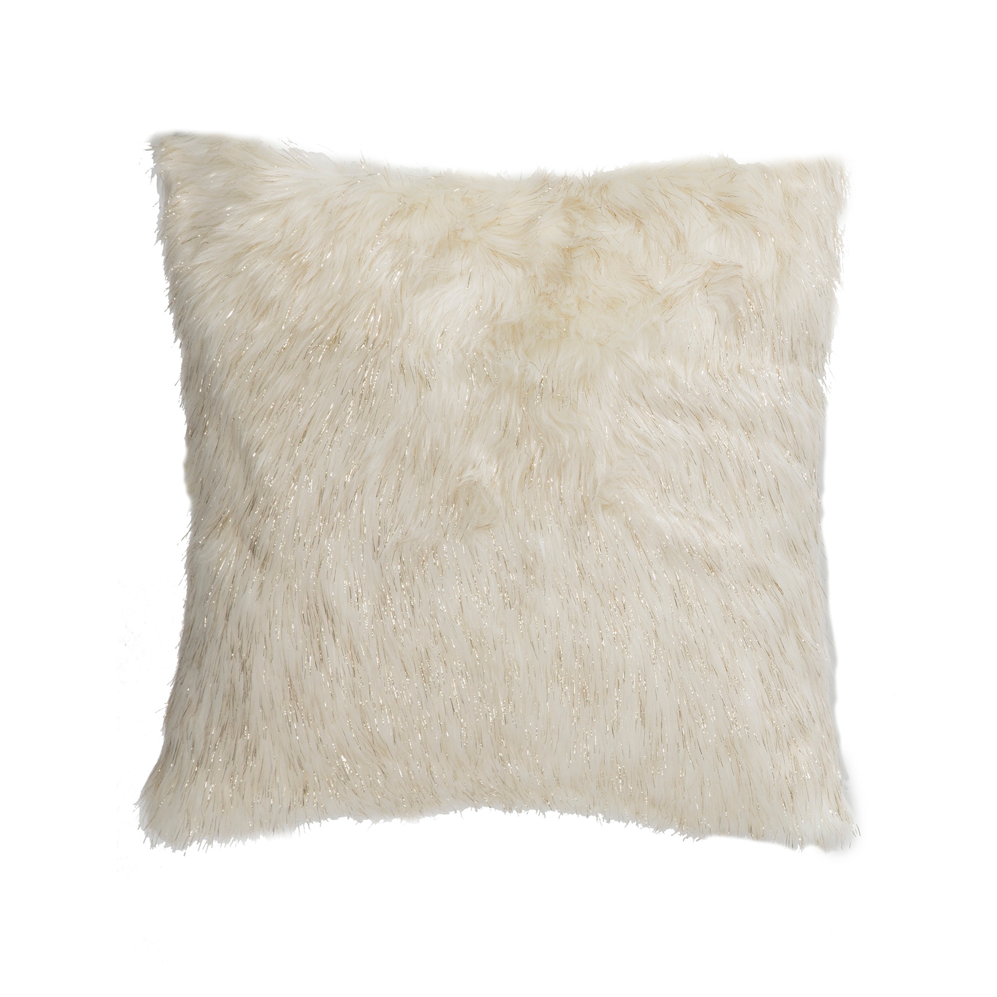 Michael Amini 20in Square Pillow - Creme BCS-DP20-BRTON-CRM