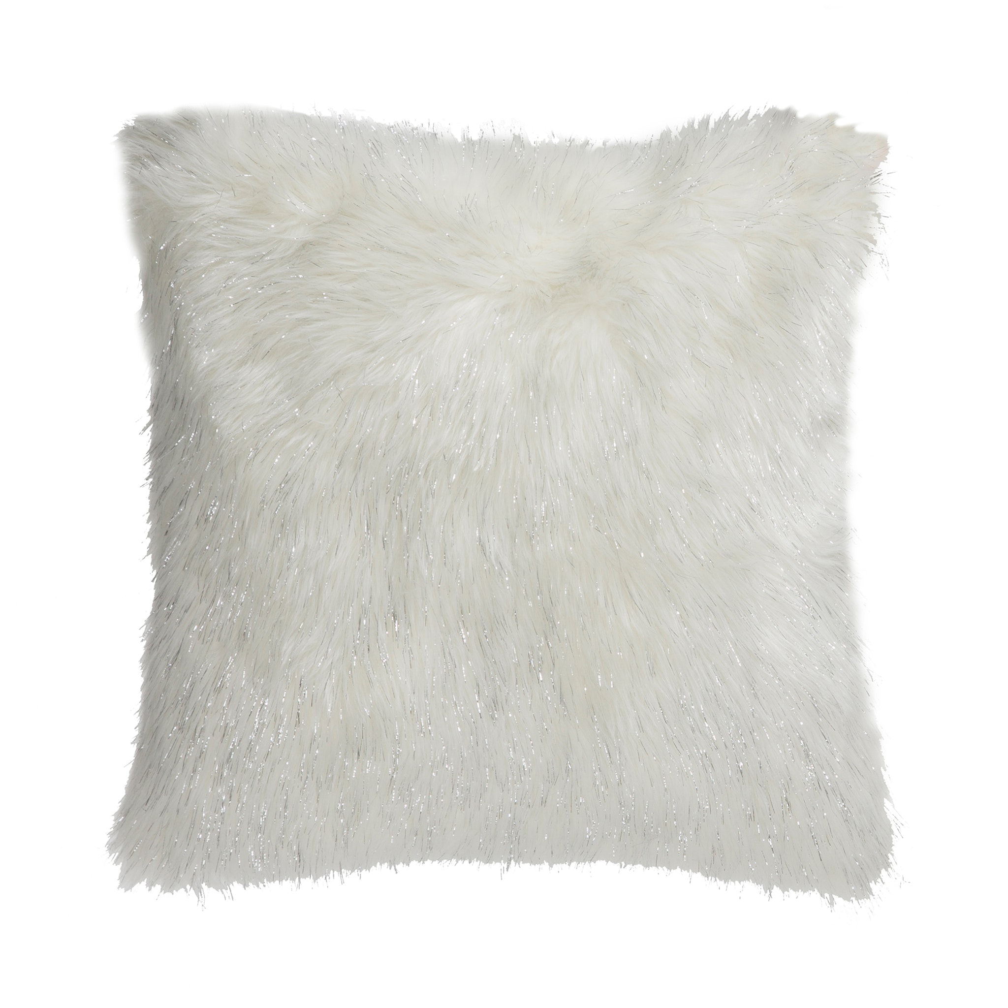 Michael Amini 20 in Square Pillow - Silver BCS-DP20-BRTON-SLV