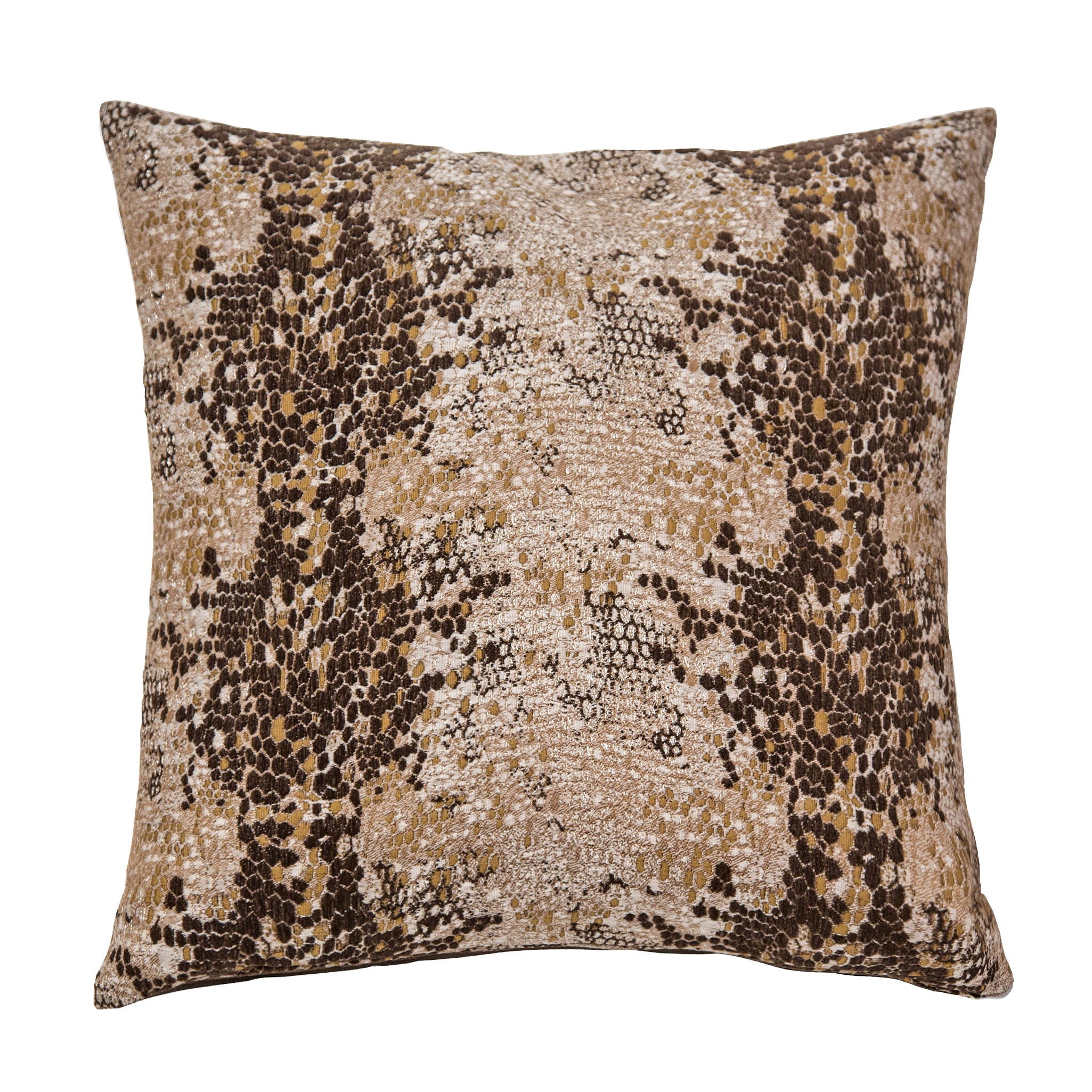 Michael Amini 22 in Square Pillow - Cocoa BCS-DP22-CLMBA-COC