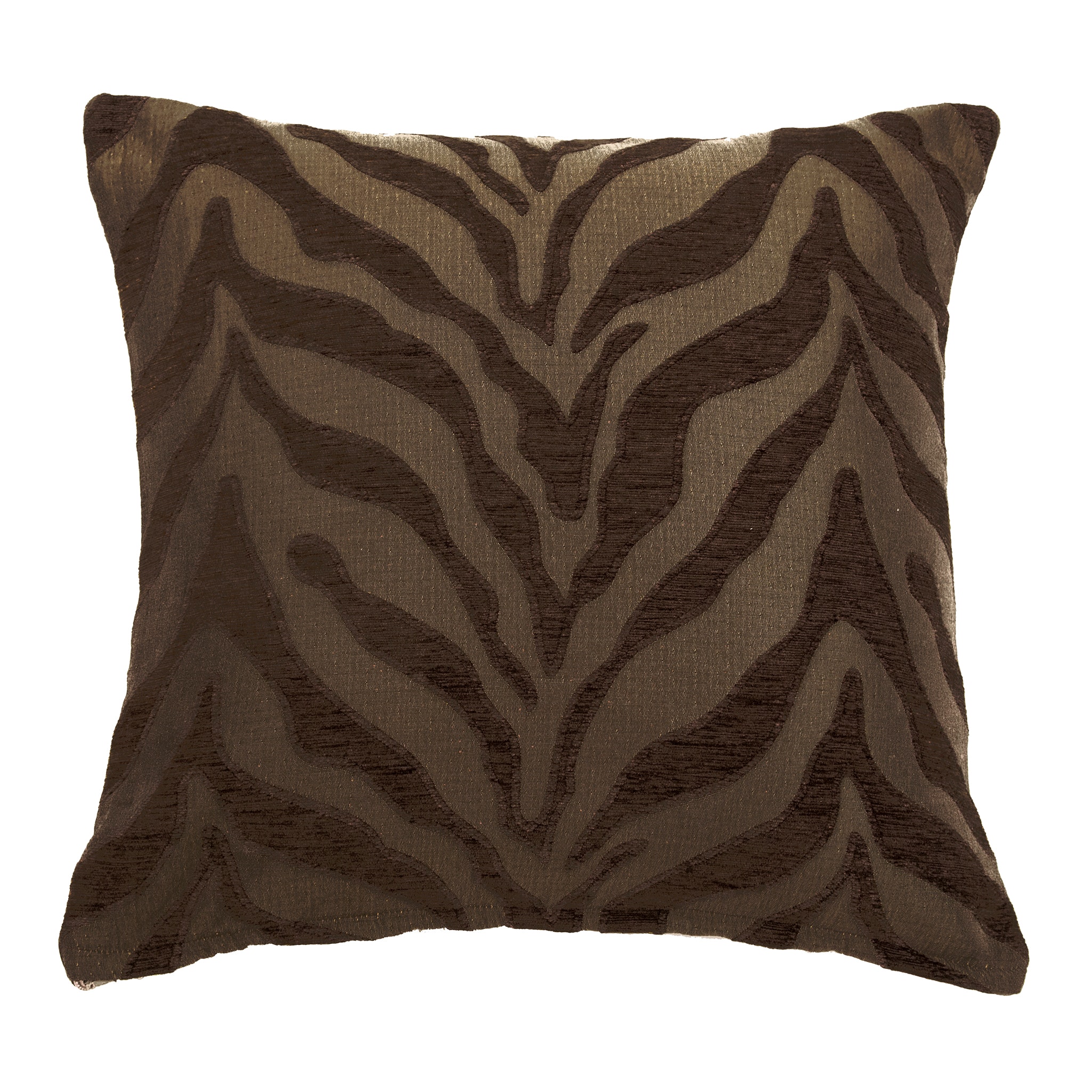 Michael Amini 22 in Square Pillow - Brown BCS-DP22-CSABNC-BRN