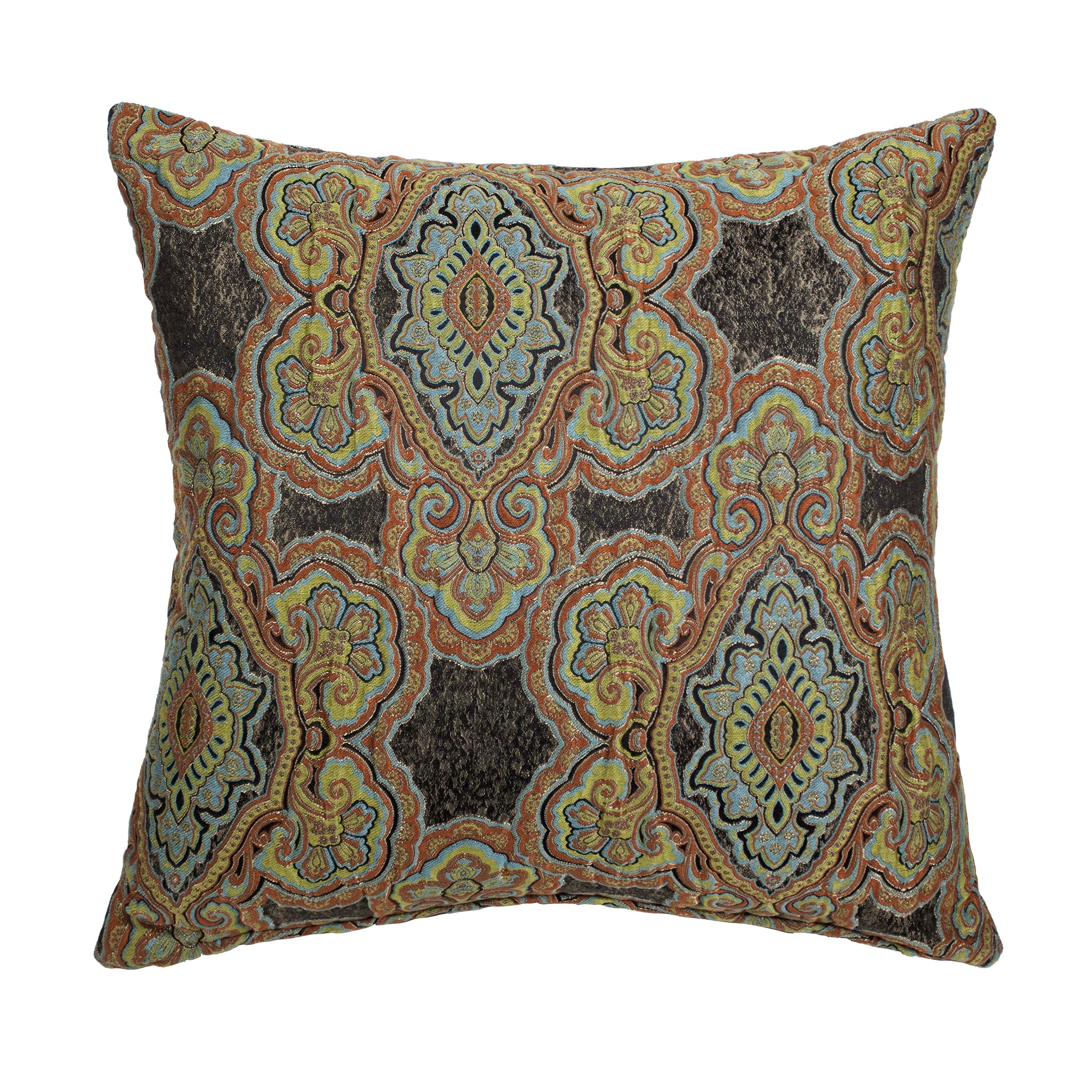 Michael Amini 22 in Square Pillow - Noir BCS-DP22-EVANS-NOR