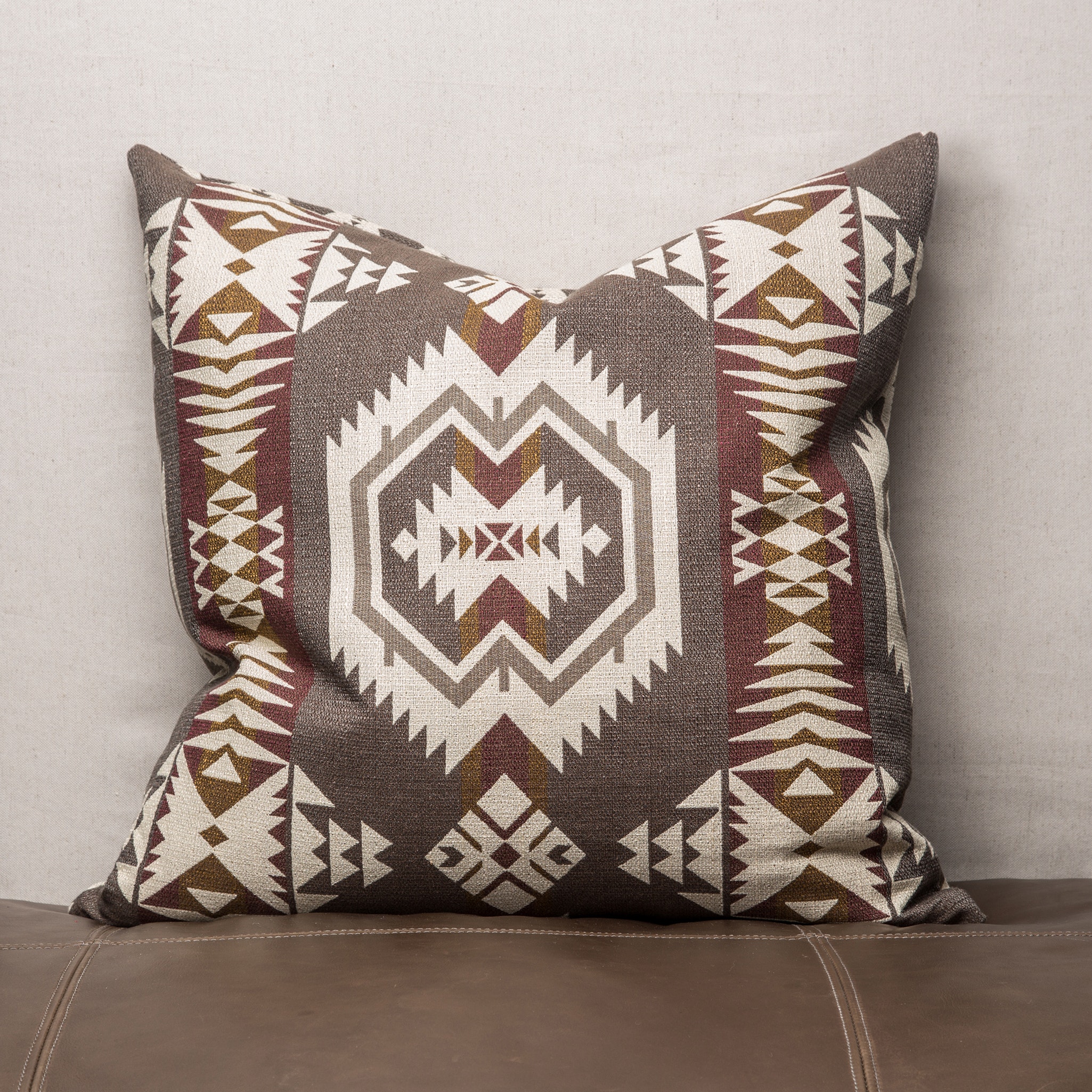 Michael Amini 22 in Square Pillow - Shale BCS-DP22-MAYAN-SHL
