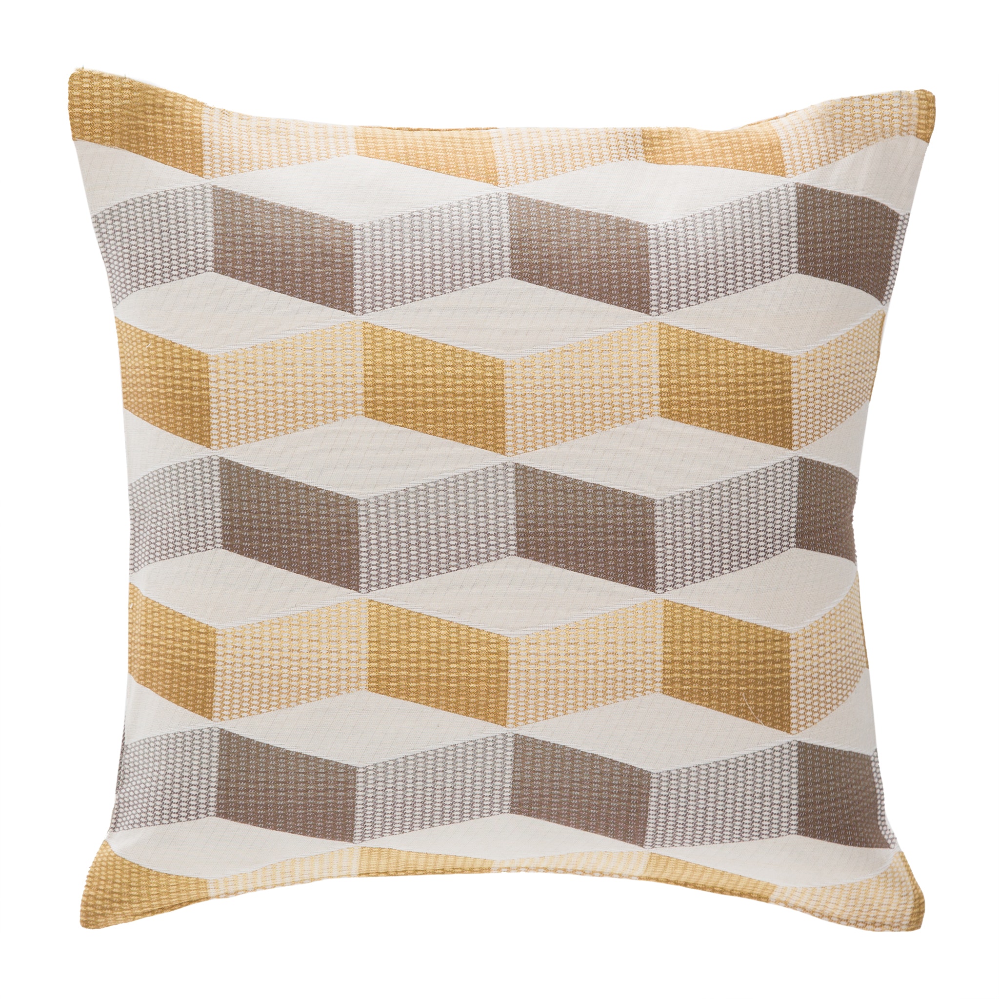 Michael Amini 22 In Square Pillow - Golden BCS-DP22-RUBIK-GDN