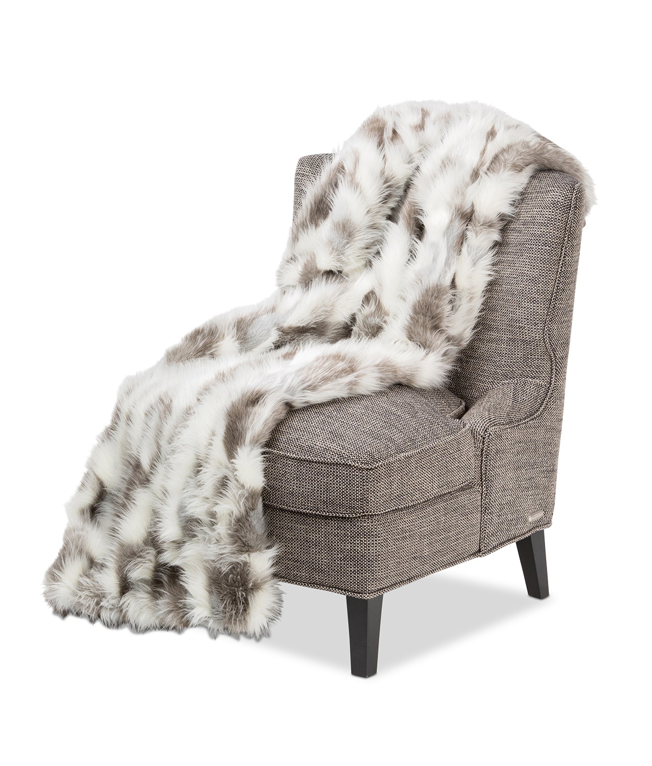 Michael Amini 56x72 Throw - Gray BTHO-5672-BRYNT-GRY