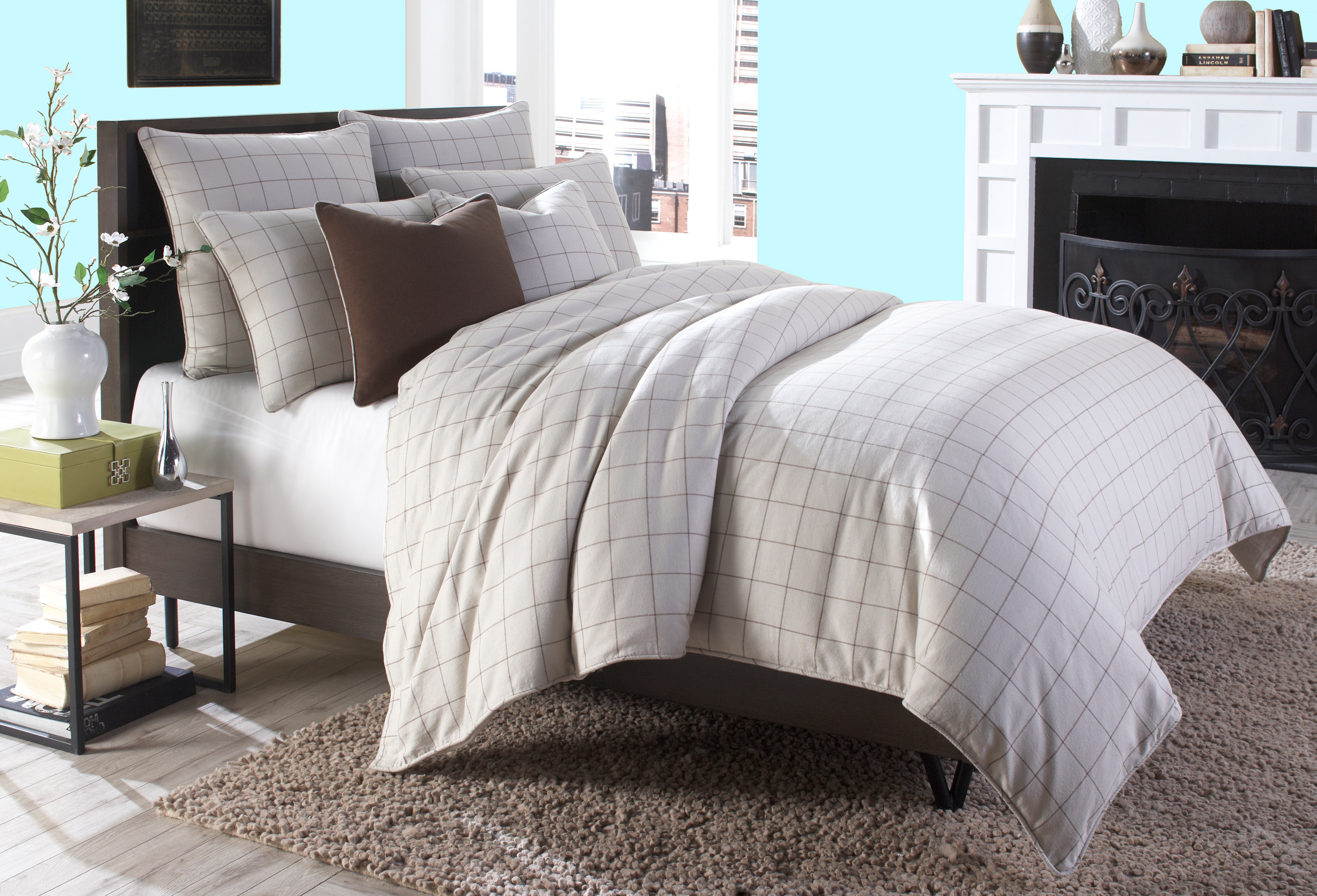 Michael Amini Duvet Set - 8-Piece King - Creme BCS-KD08-MNCTR-CRM
