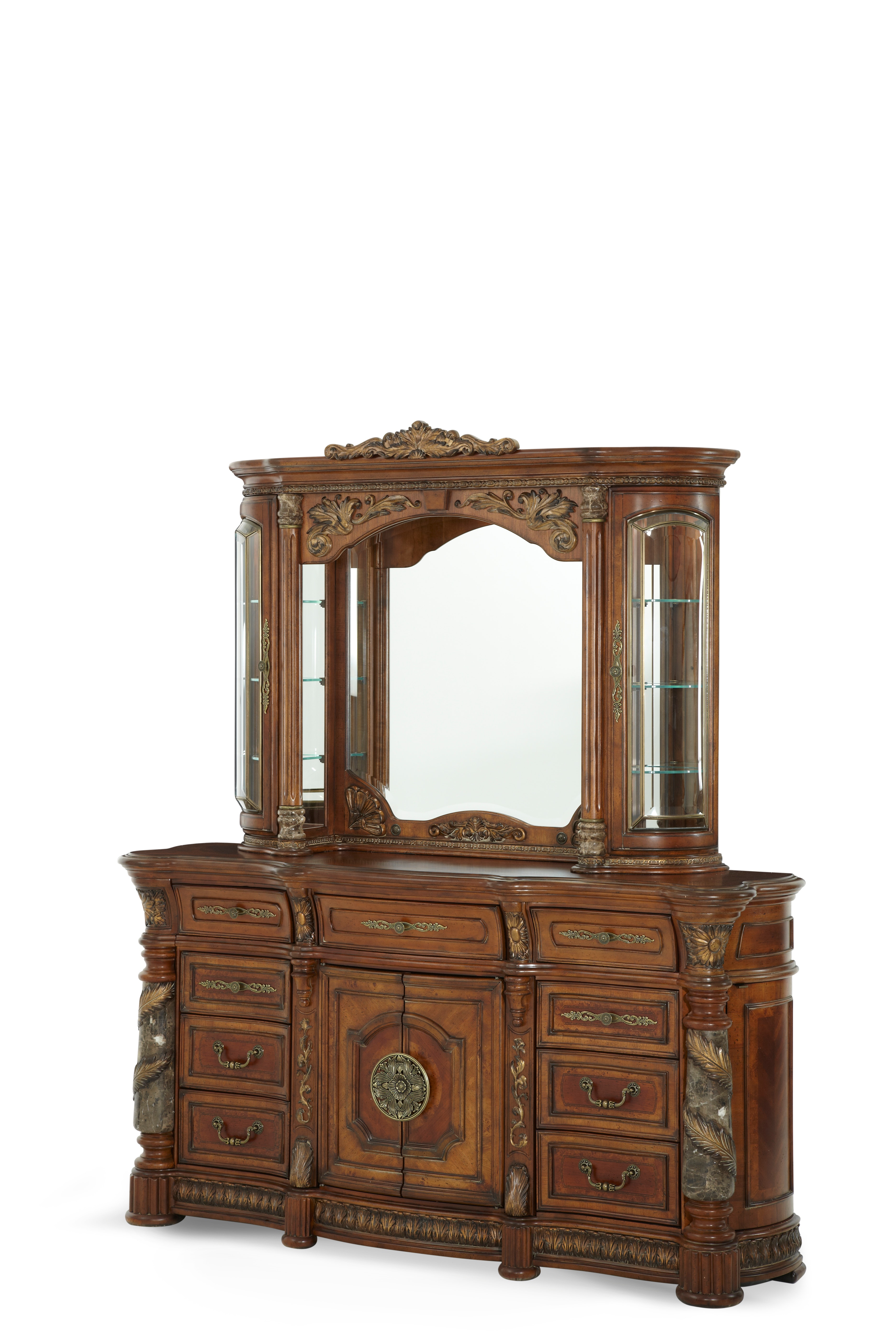 Michael Amini Dresser with Mirror 72050-60-55