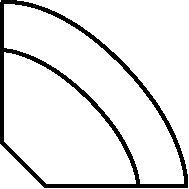 Palliser Furniture Large Corner Curve 41012-9W