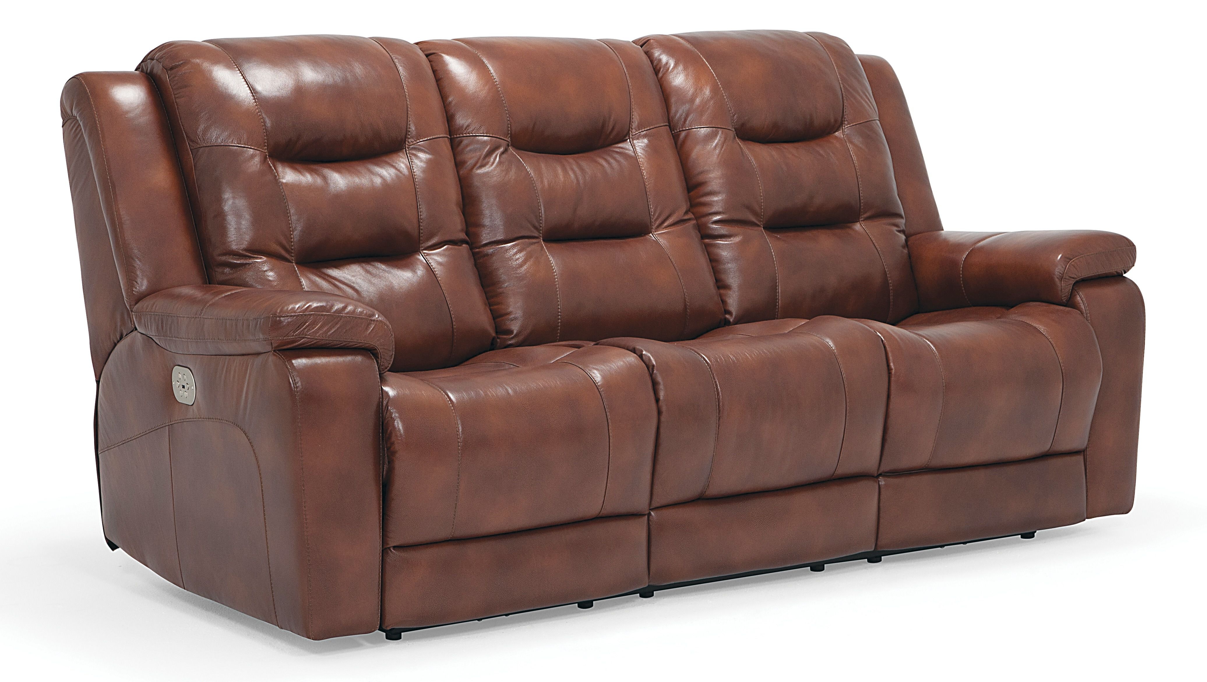 Palliser Furniture Sofa Power Recliner With/Power Headrest and Power Lumbar 41063-L6
