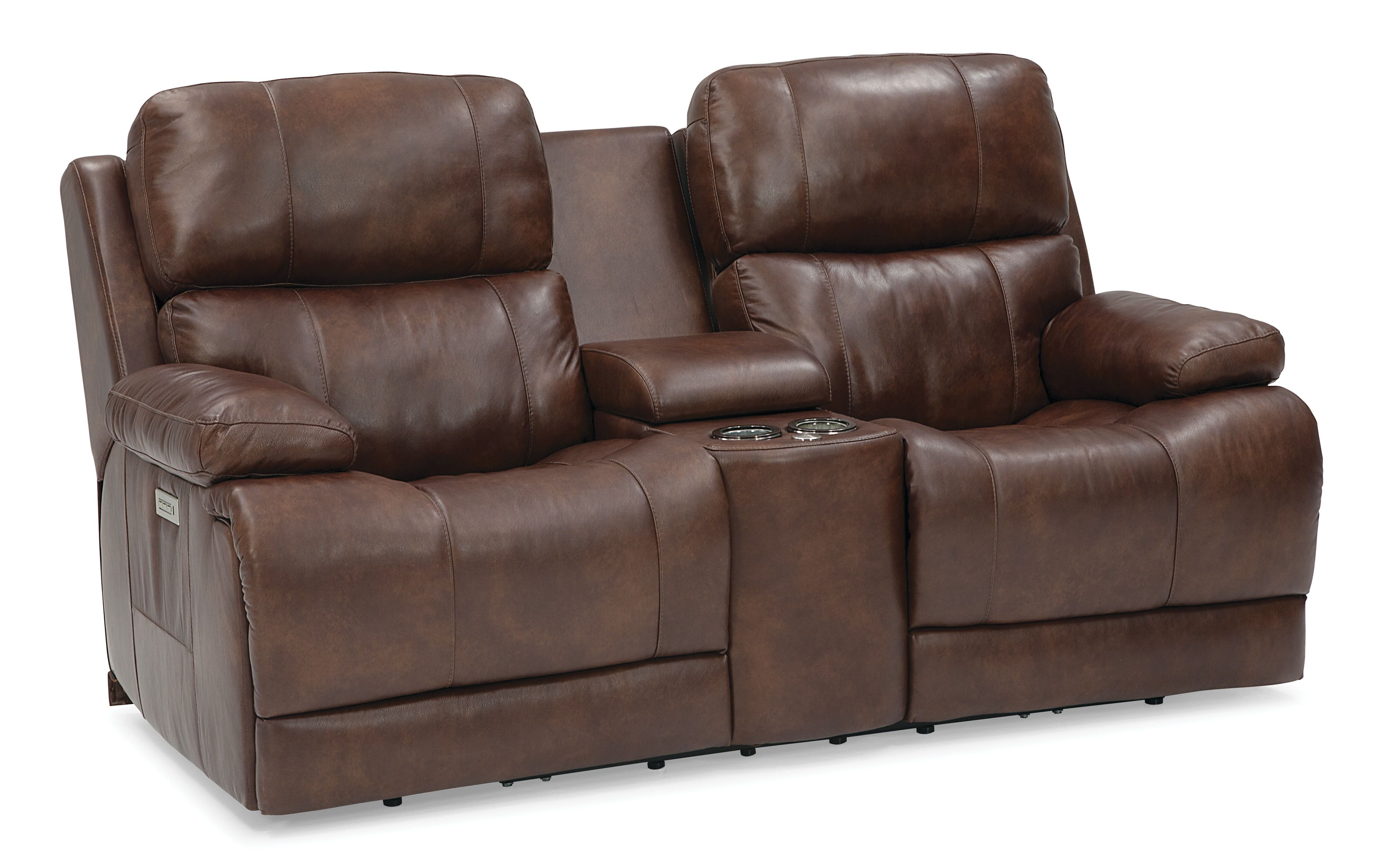 Palliser Furniture Console Loveseat Power Recliner With/Power Headrest 41064-68
